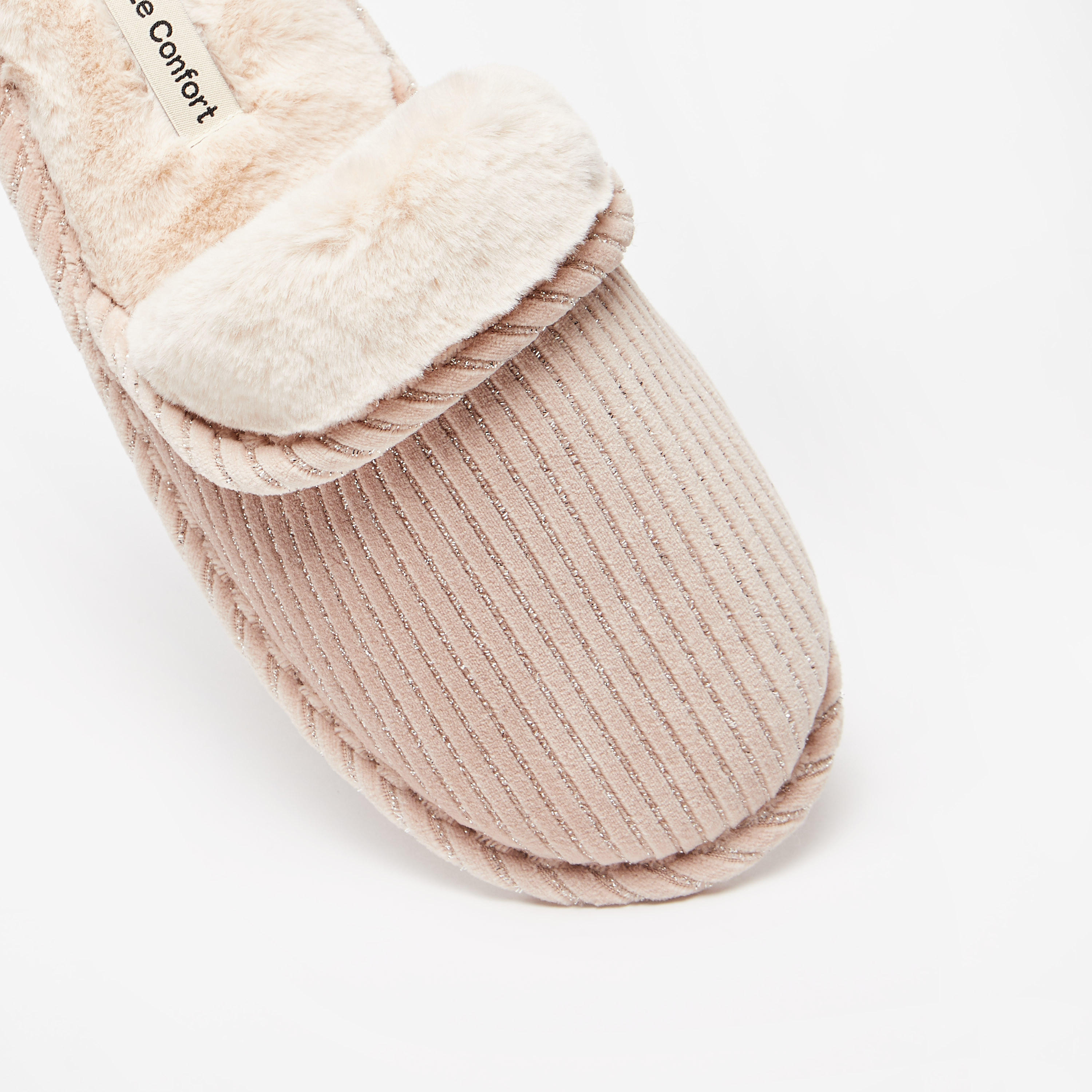 Le Confort Ribbed Slip-On Bedroom Mules-women-shoes-flipflopsandslides-image-4