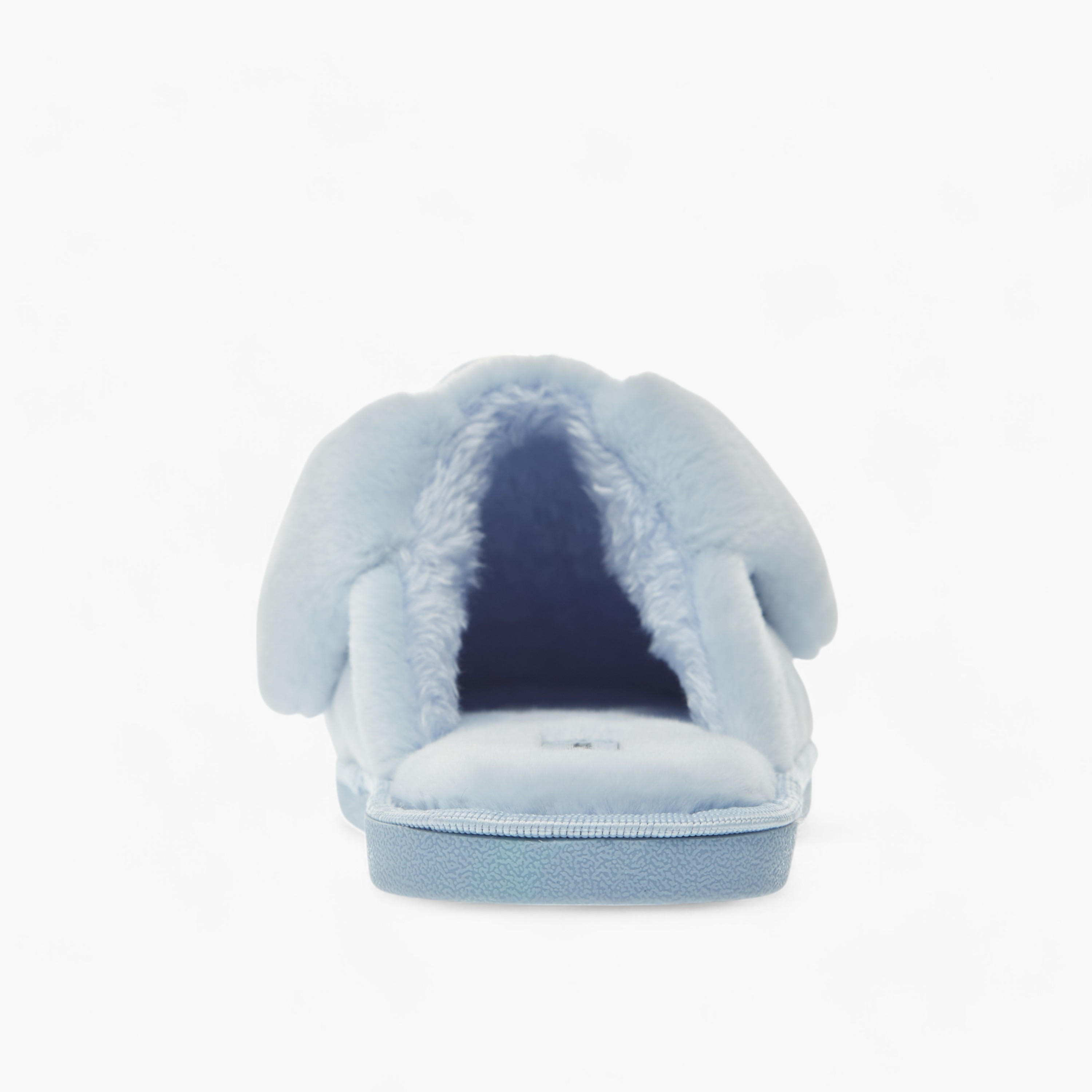 حذاء ميول سهل الارتداء بتزيينات دب لغرفة النوم من لي كونفورت-women-shoes-bedroomslippers-image-4
