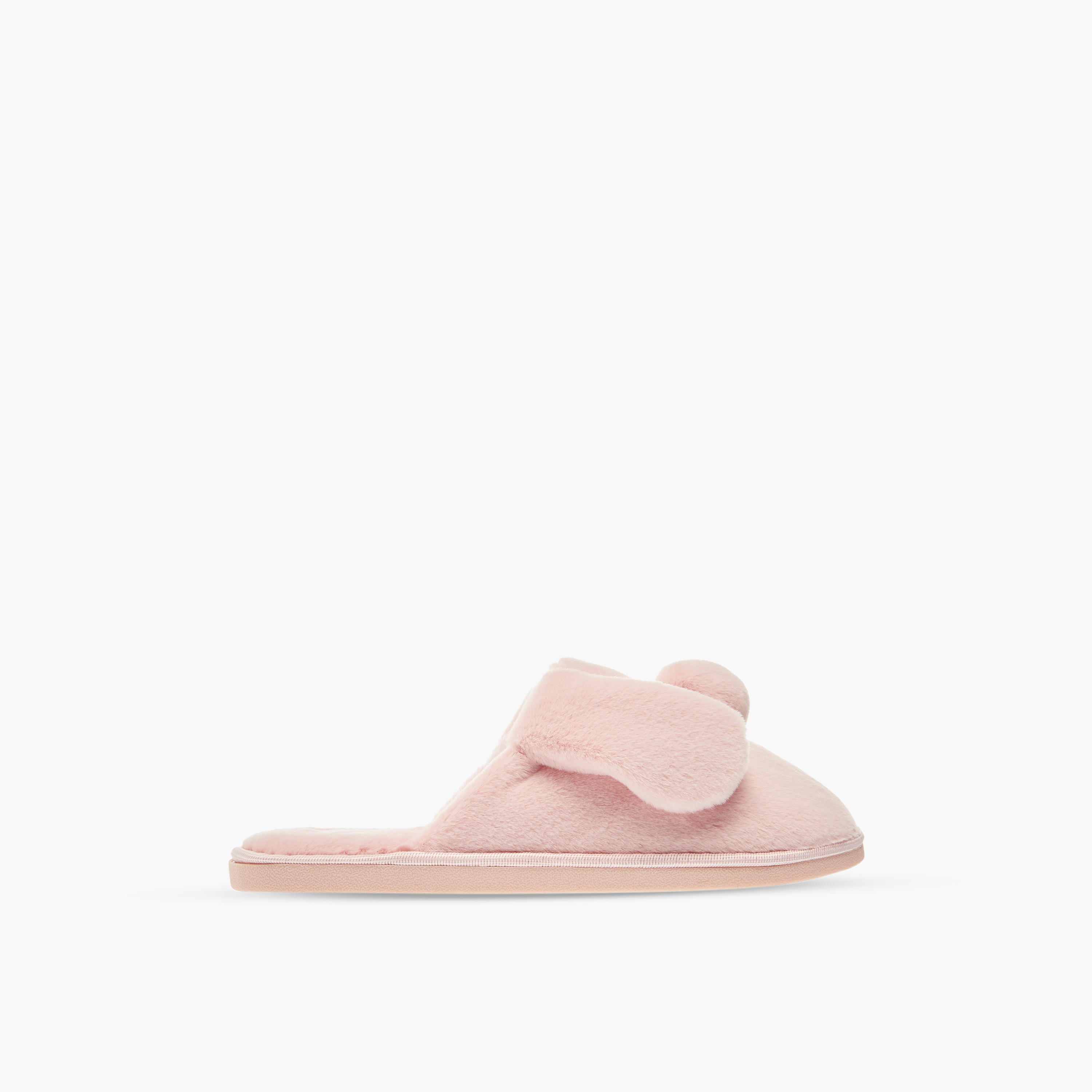 حذاء ميول سهل الارتداء بتزيينات دب لغرفة النوم من لي كونفورت-women-shoes-bedroomslippers-image-2
