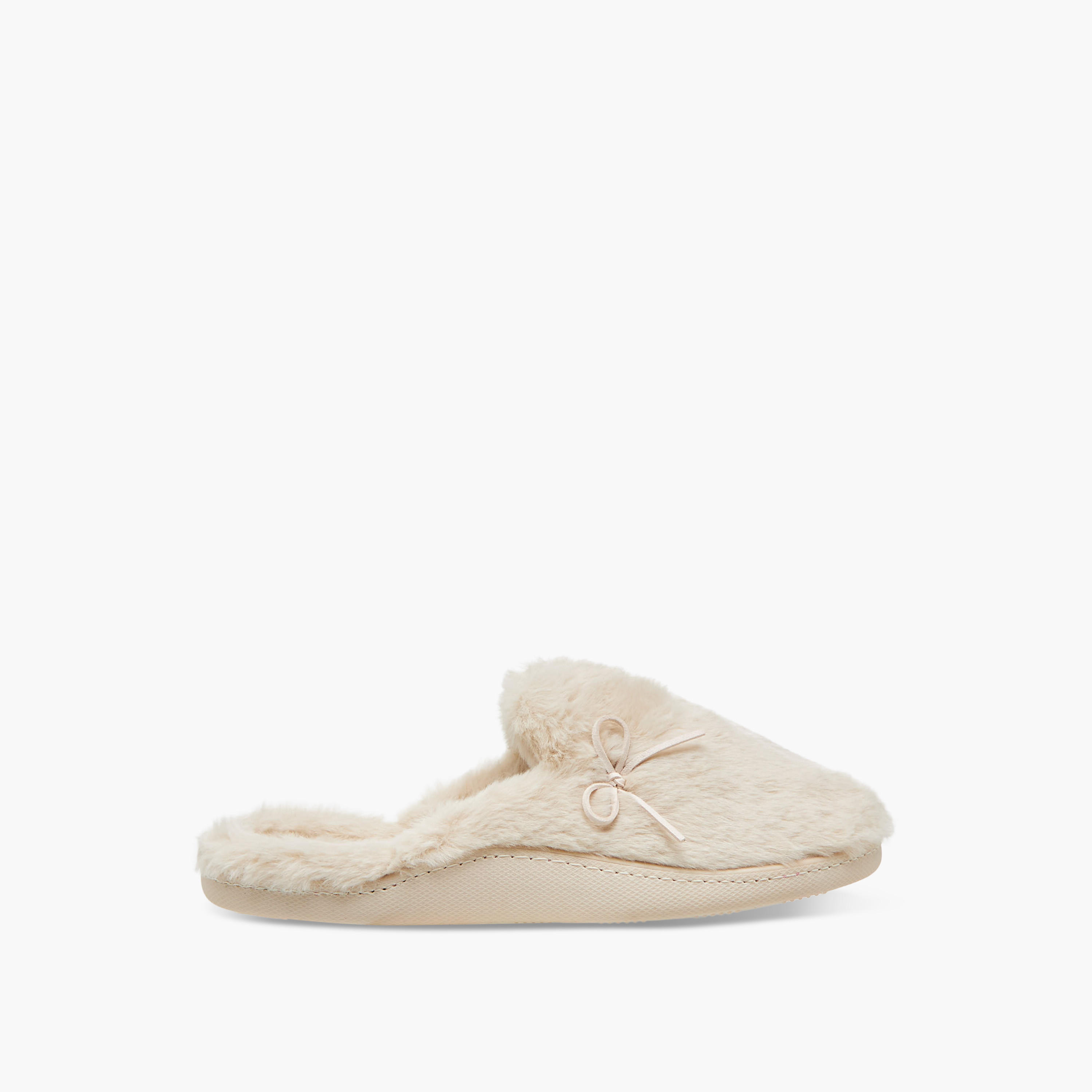 Le Confort Women Faux Fur Bedroom Mules-women-shoes-bedroomslippers-image-2