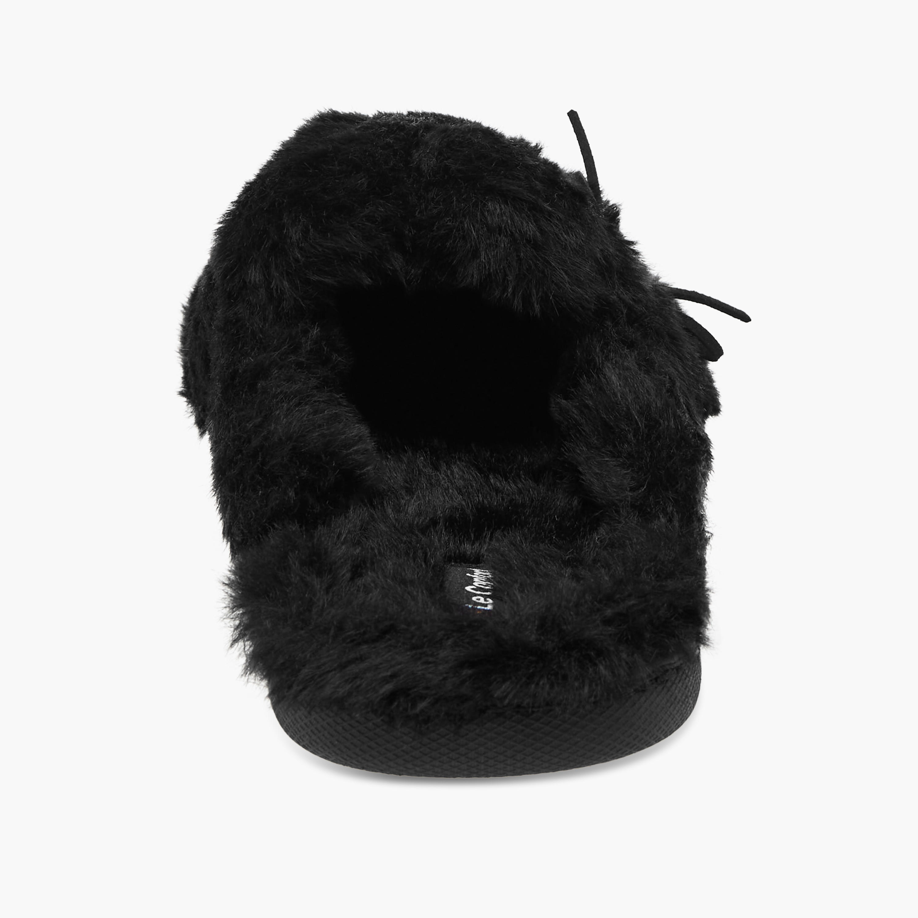 Le Confort Women Faux Fur Bedroom Mules-women-shoes-bedroomslippers-image-4