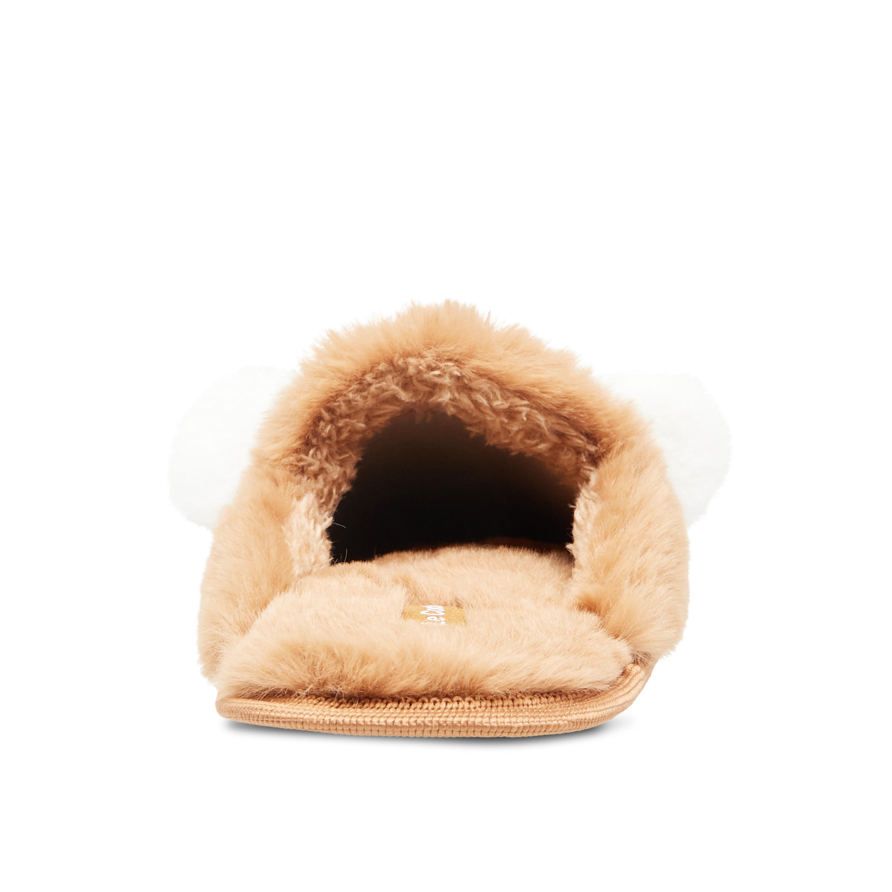حذاء ميول فرو صناعي لغرفة النوم بتزيينات أذن باندا من لي كونفورت-women-shoes-flipflopsandslides-image-4