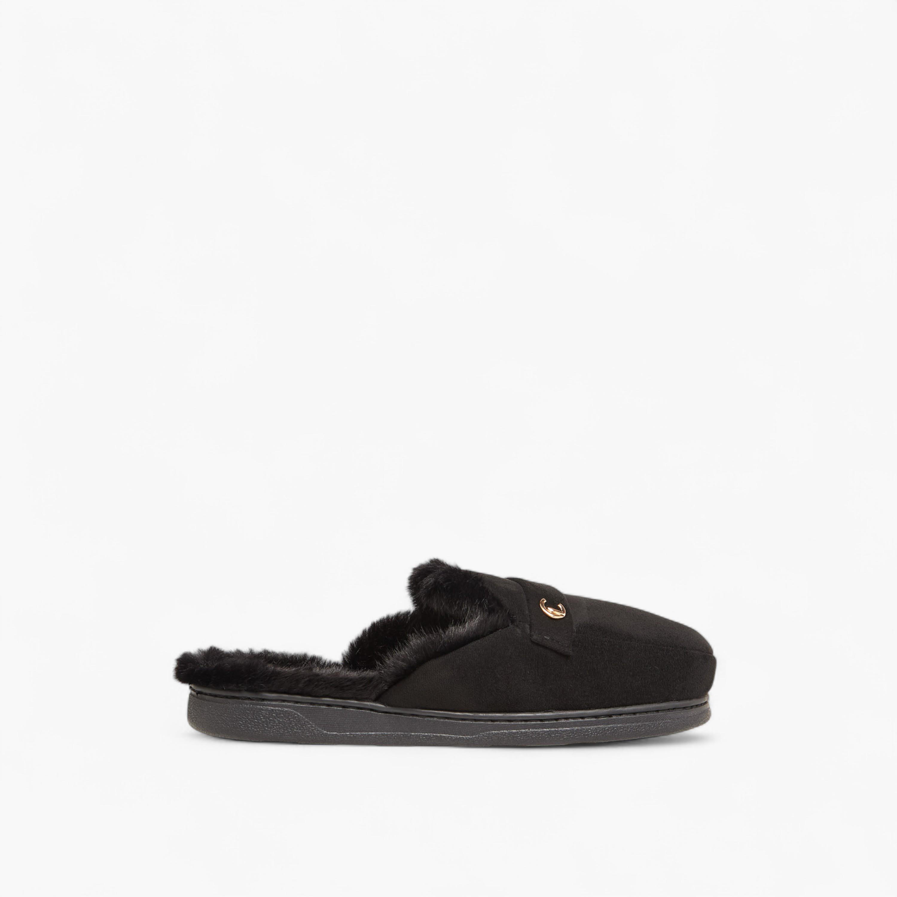 Le Confort Textured Slip-On Bedroom Mules-women-shoes-bedroomslippers-image-2