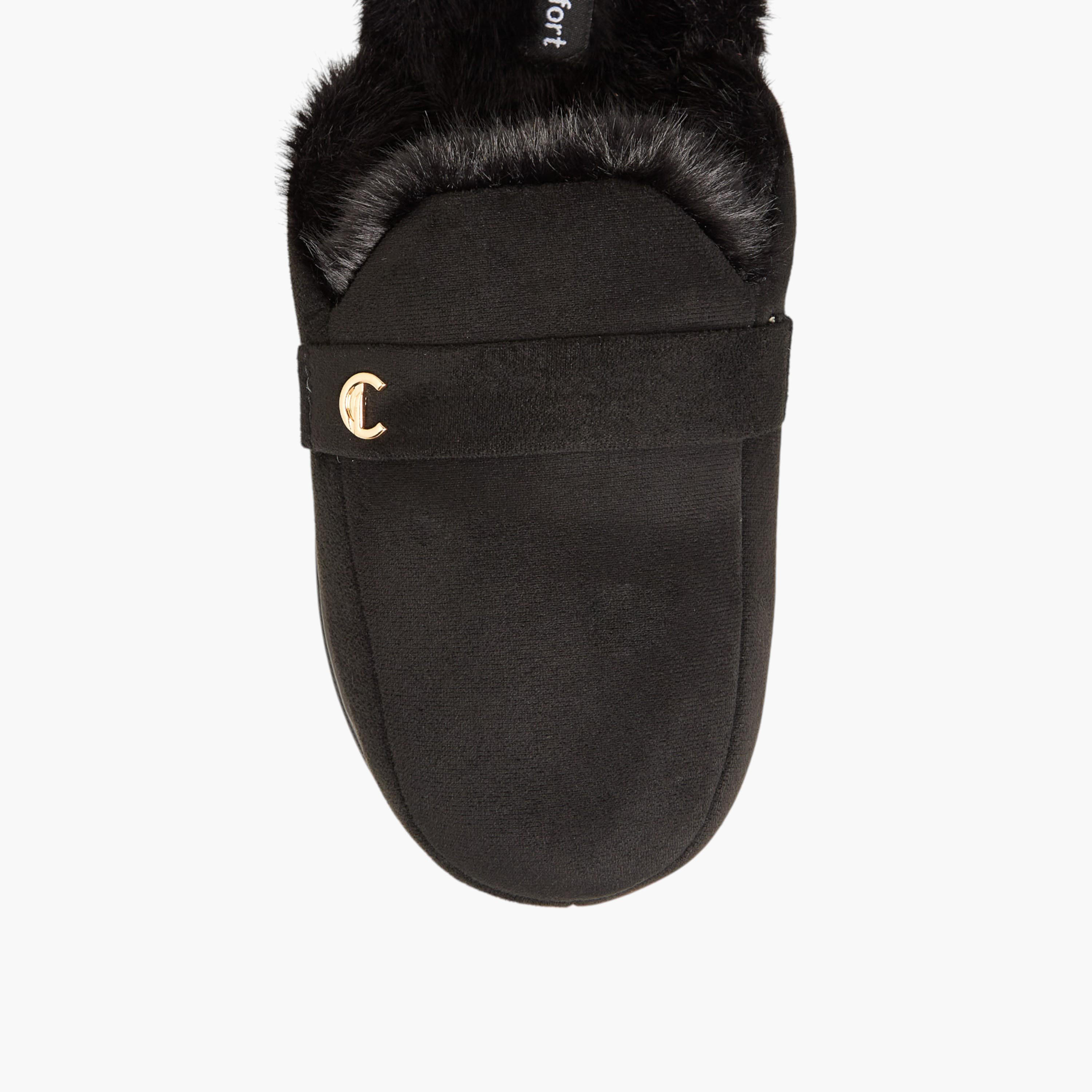 Le Confort Textured Slip-On Bedroom Mules-women-shoes-bedroomslippers-image-3