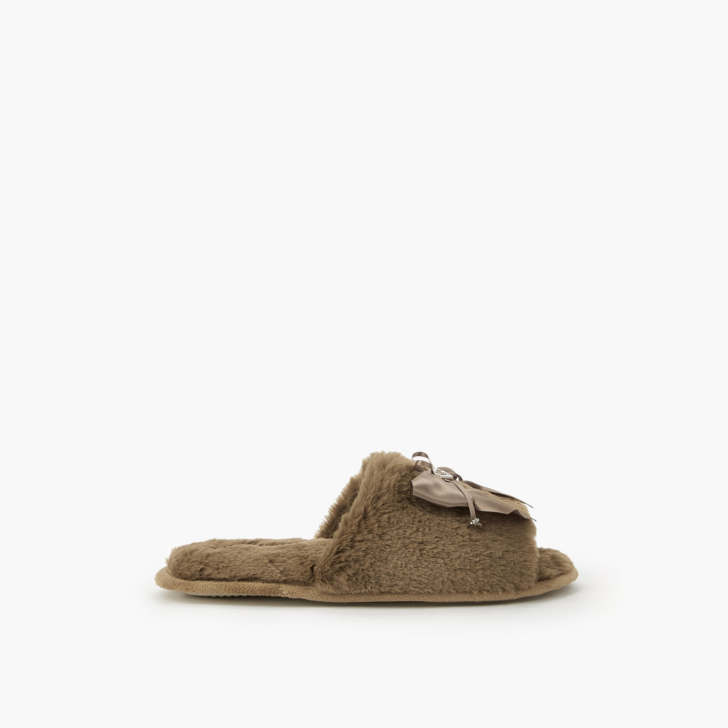 Le Confort Women Faux Fur Bedroom Slippers-women-shoes-bedroomslippers-image-2