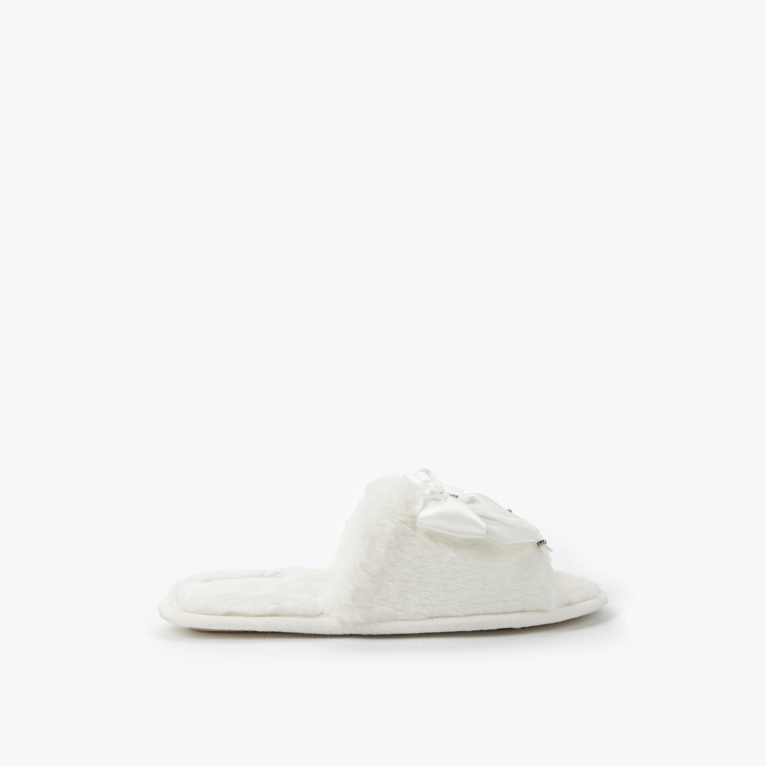Le Confort Women Faux Fur Bedroom Slippers-women-shoes-bedroomslippers-image-2