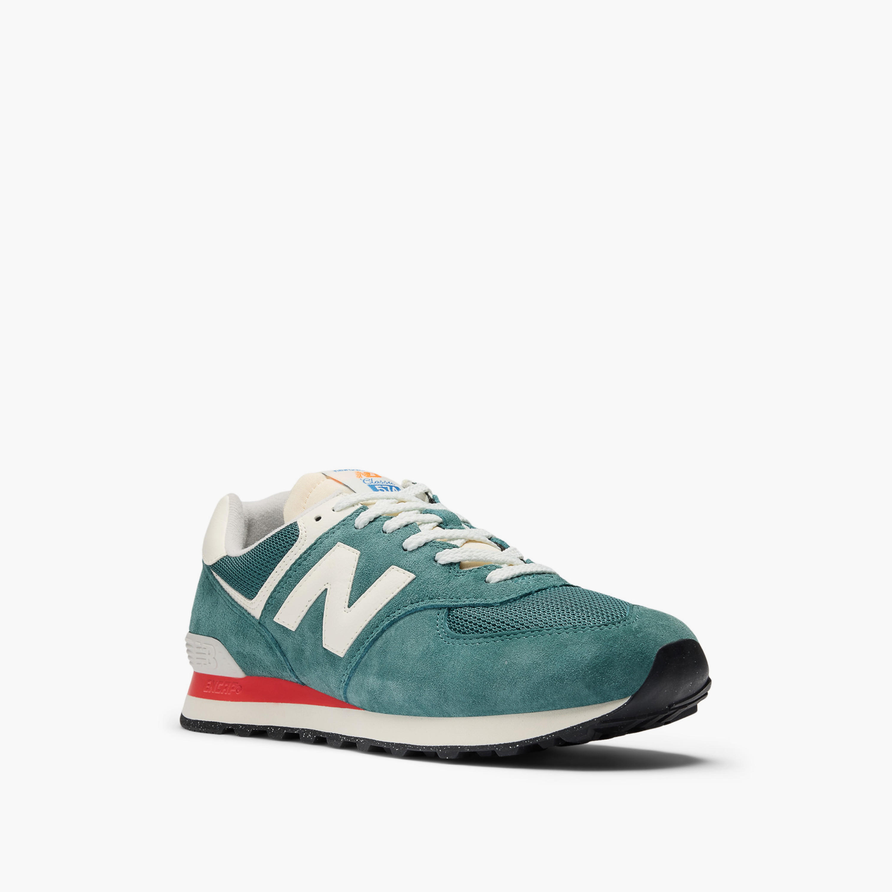 New Balance Men's 574 Lace-Up Sneakers - U574VPG-D-men-shoes-sneakers-image-1