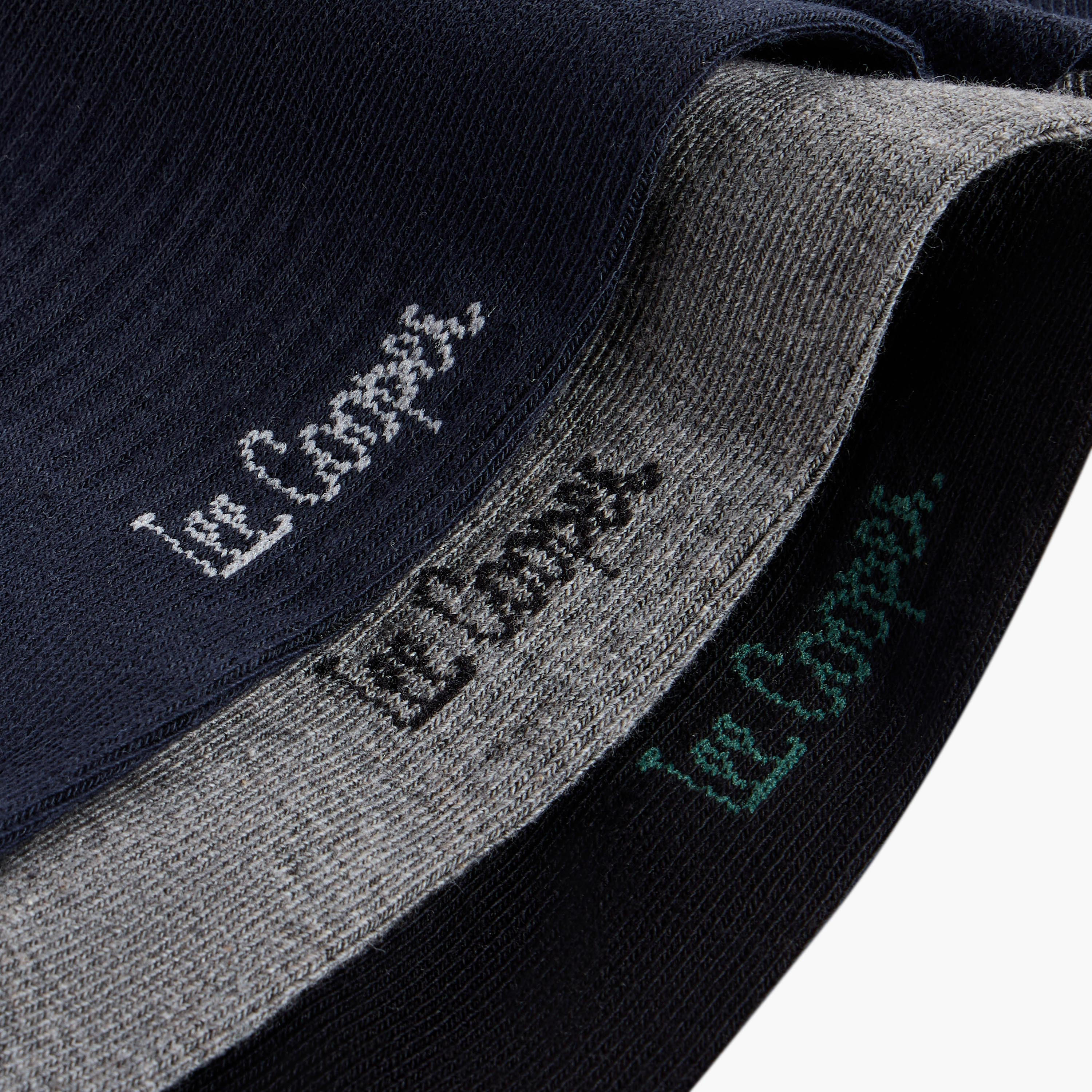 طقم جوارب مخططة 3 أزواج من لي كوبر-men-socks-image-4