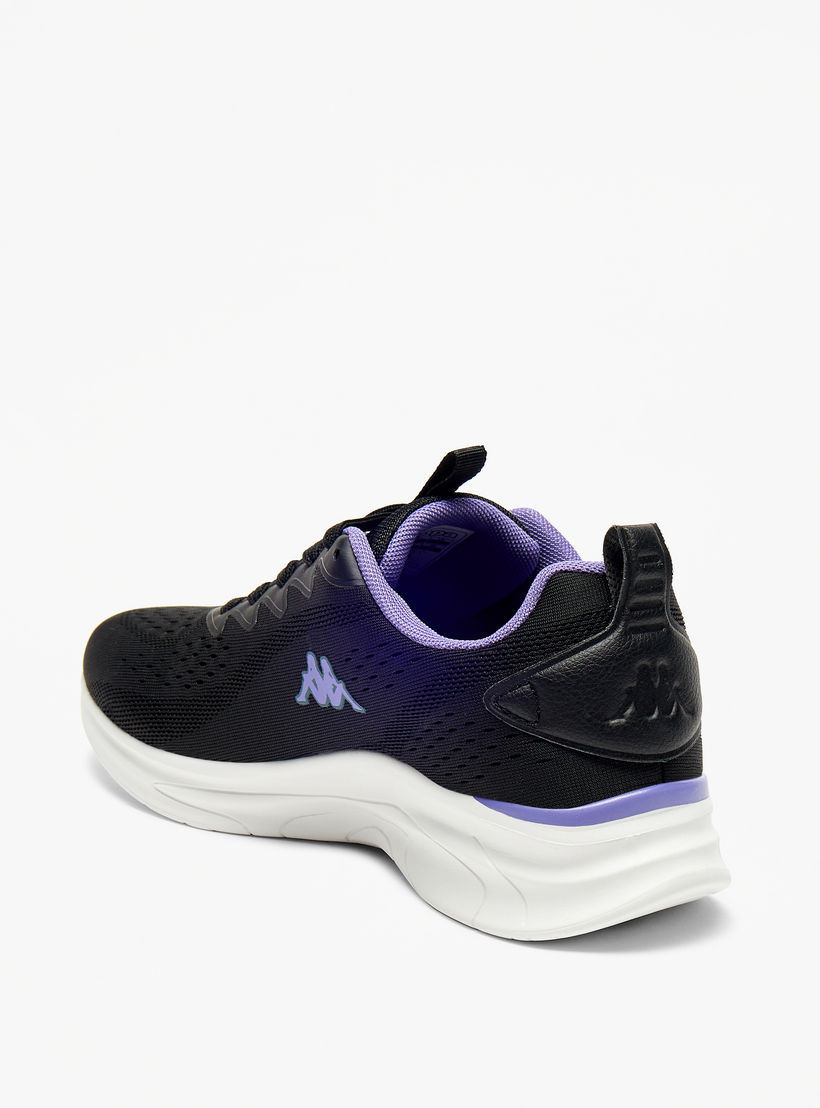 Kappa Women's Textured Sports Shoes with Lace-Up Closure-women-shoes-sneakers-image-2