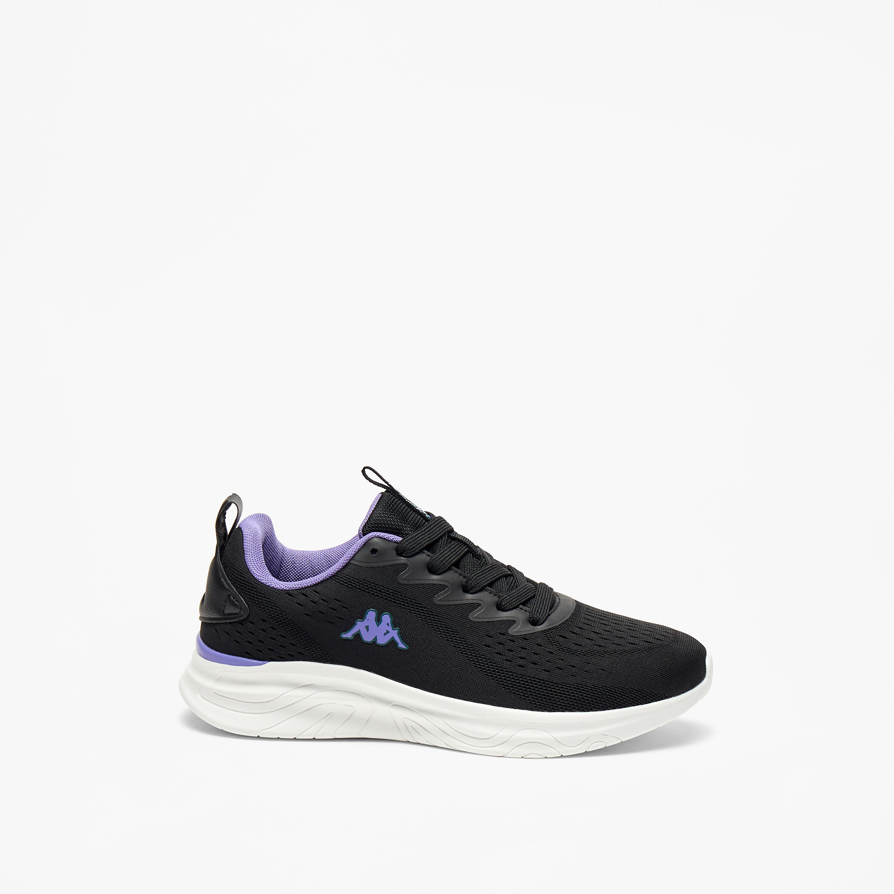 Kappa Women's Textured Sports Shoes with Lace-Up Closure-women-shoes-sneakers-image-3