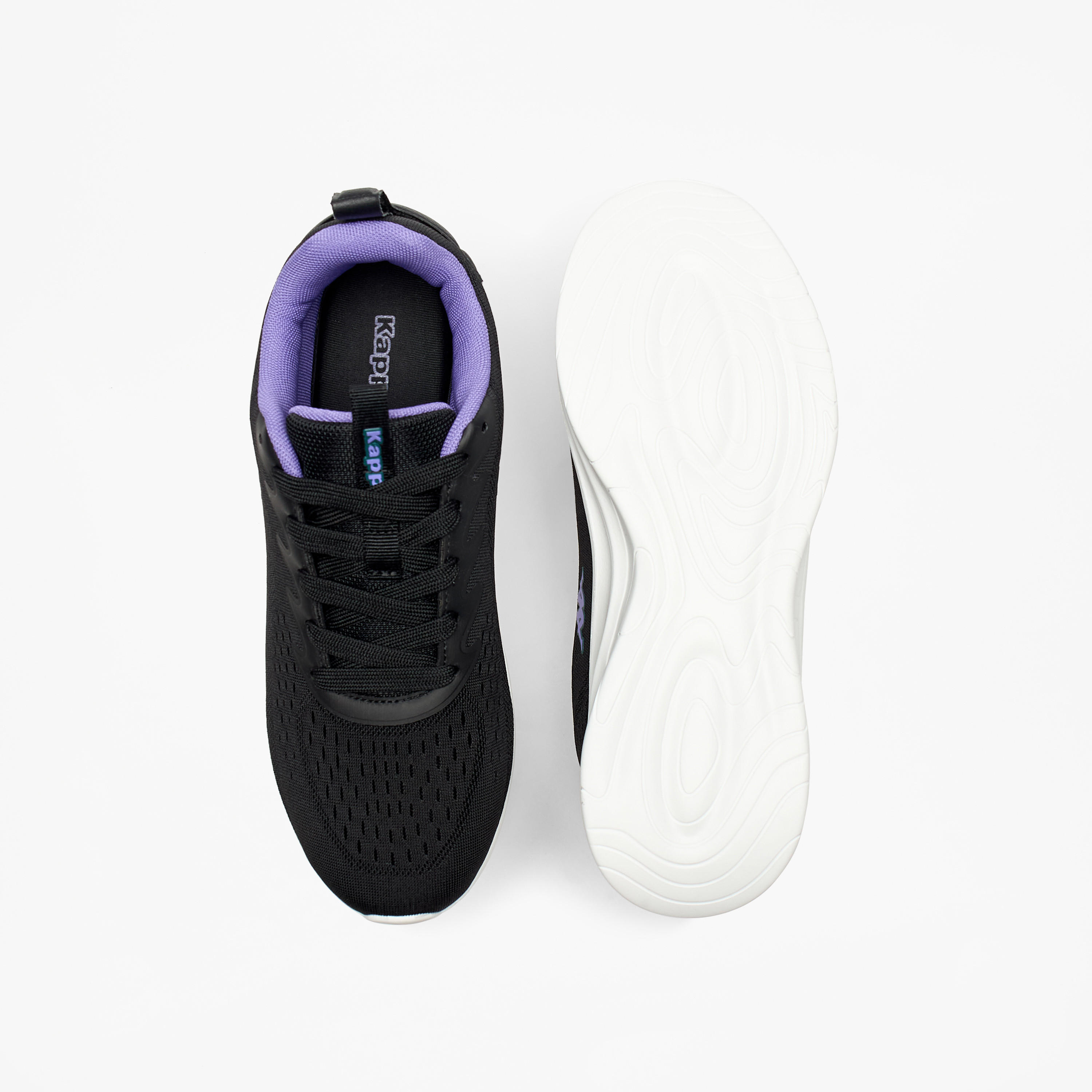 Kappa Women's Textured Sports Shoes with Lace-Up Closure-women-shoes-sneakers-image-4