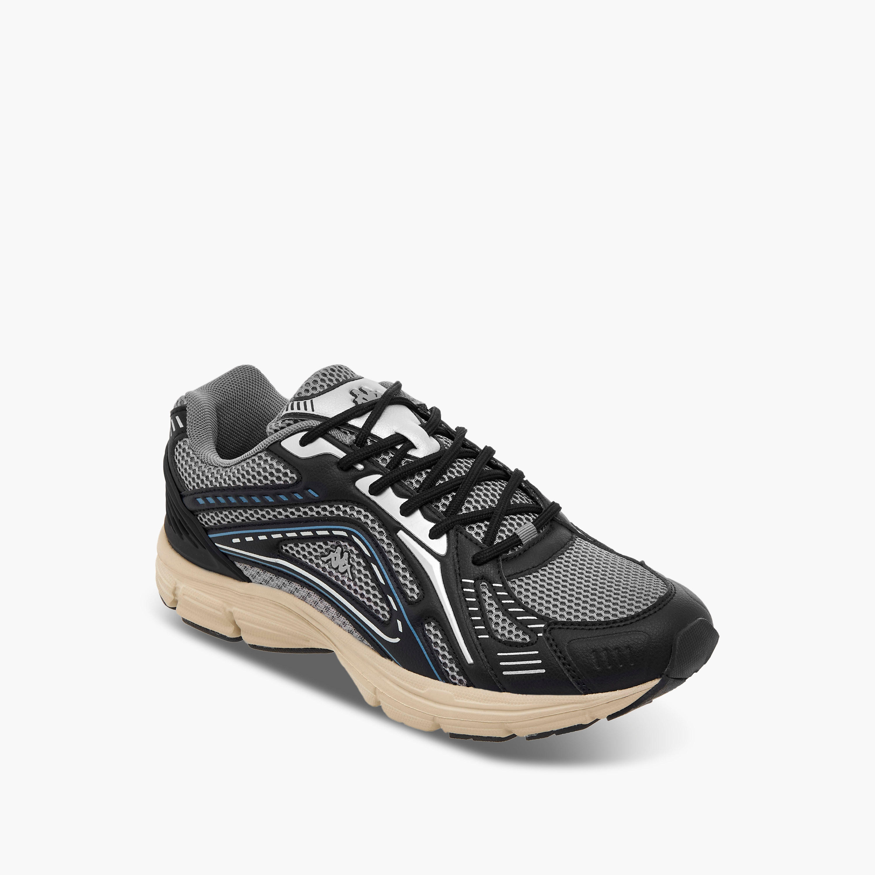 Kappa Men Panelled Lace-Up Sports Shoes-men-shoes-sports-image-3
