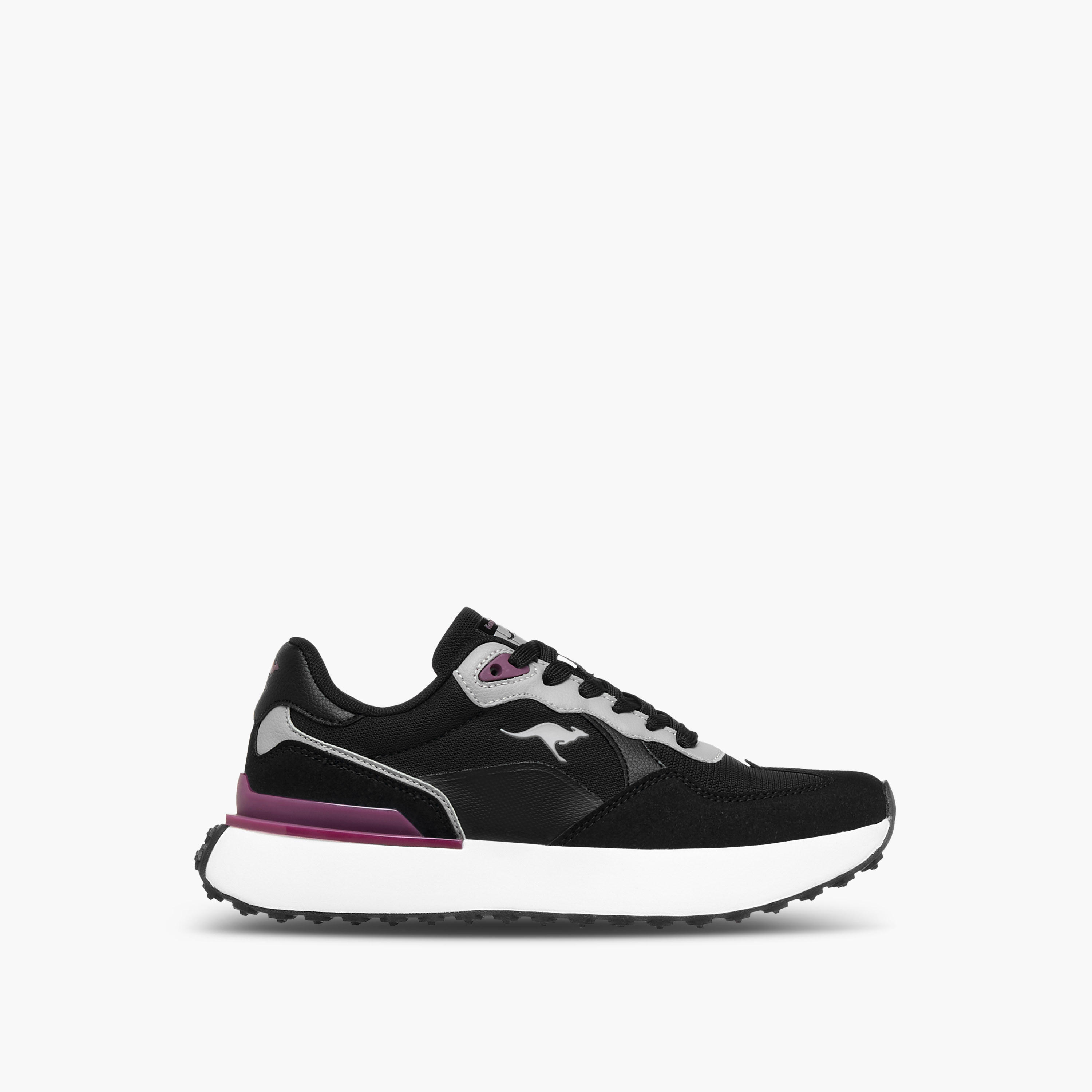 KangaROOS Women's Panelled Lace-Up Sports Shoes-women-shoes-sports-image-3