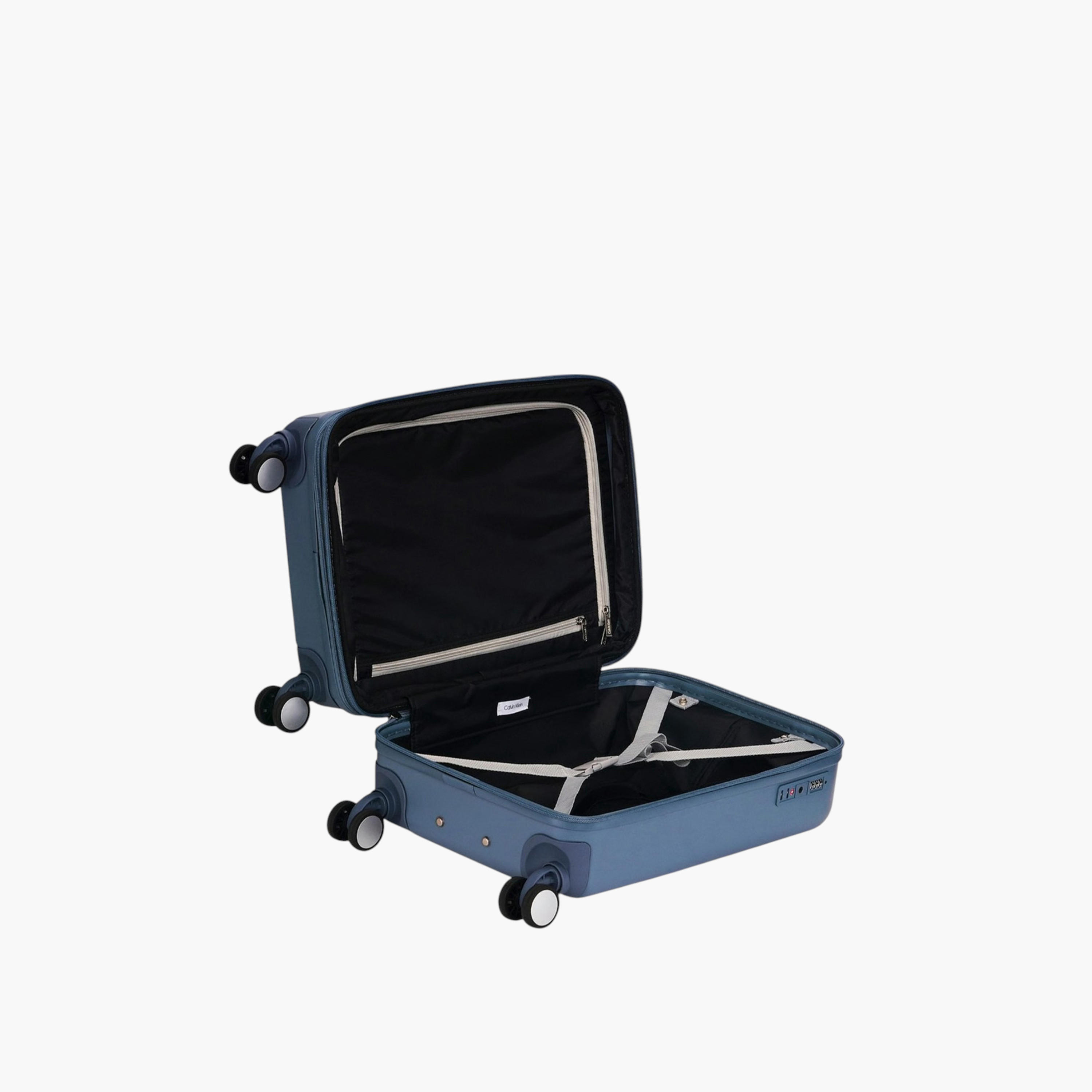 Calvin Klein Textured Hardcase Trolley Bag with Telescopic Handle-travel-luggagesandbags-luggage-image-8