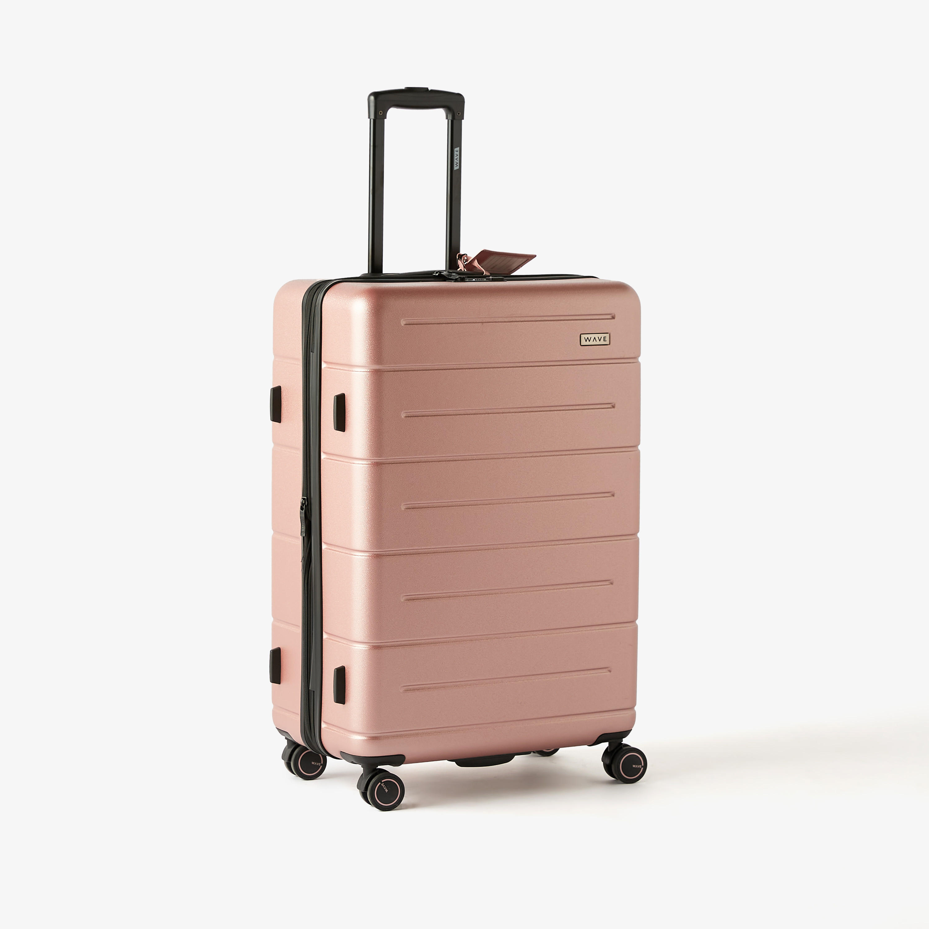 شنطة سفر ترولي صلبة بارزة الملمس بمقبض قابل للسحب من ويف - شنطة شحن 28 بوصة -travel-luggagesandbags-luggage-image-1