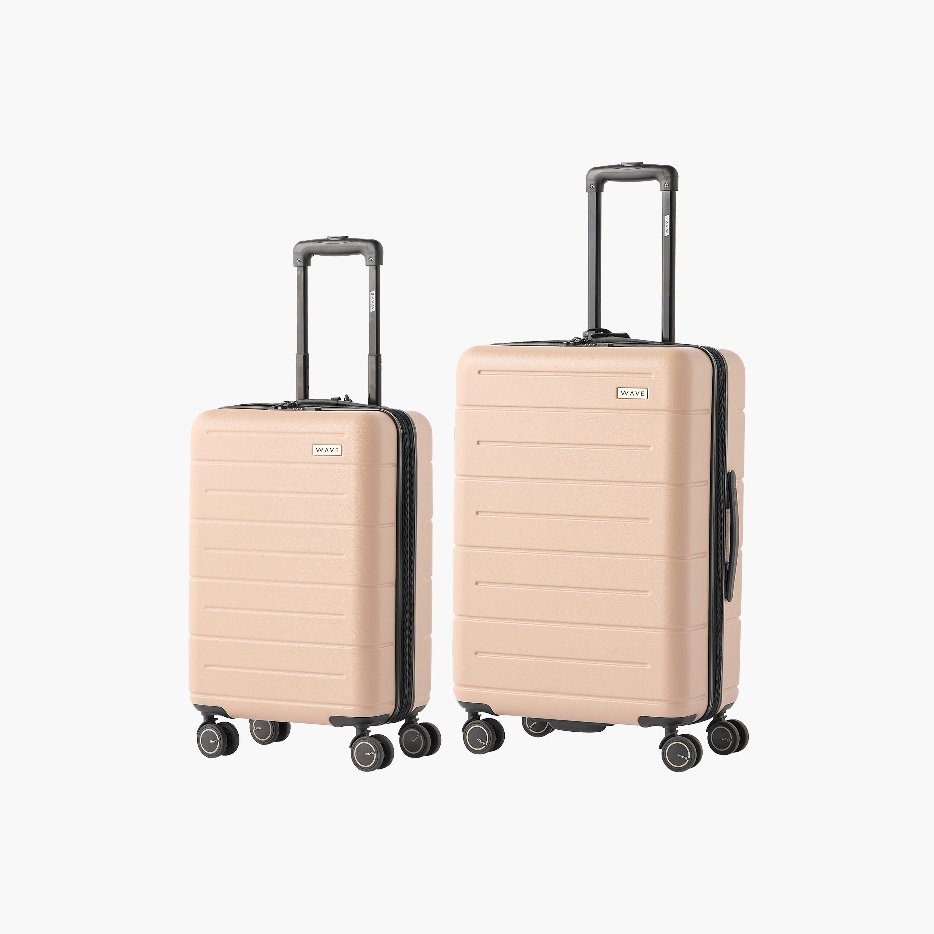WAVE Textured Hardcase Luggage Trolley with Retractable Handle - 24 inches Check-in Bag-travel-luggagesandbags-luggage-image-11