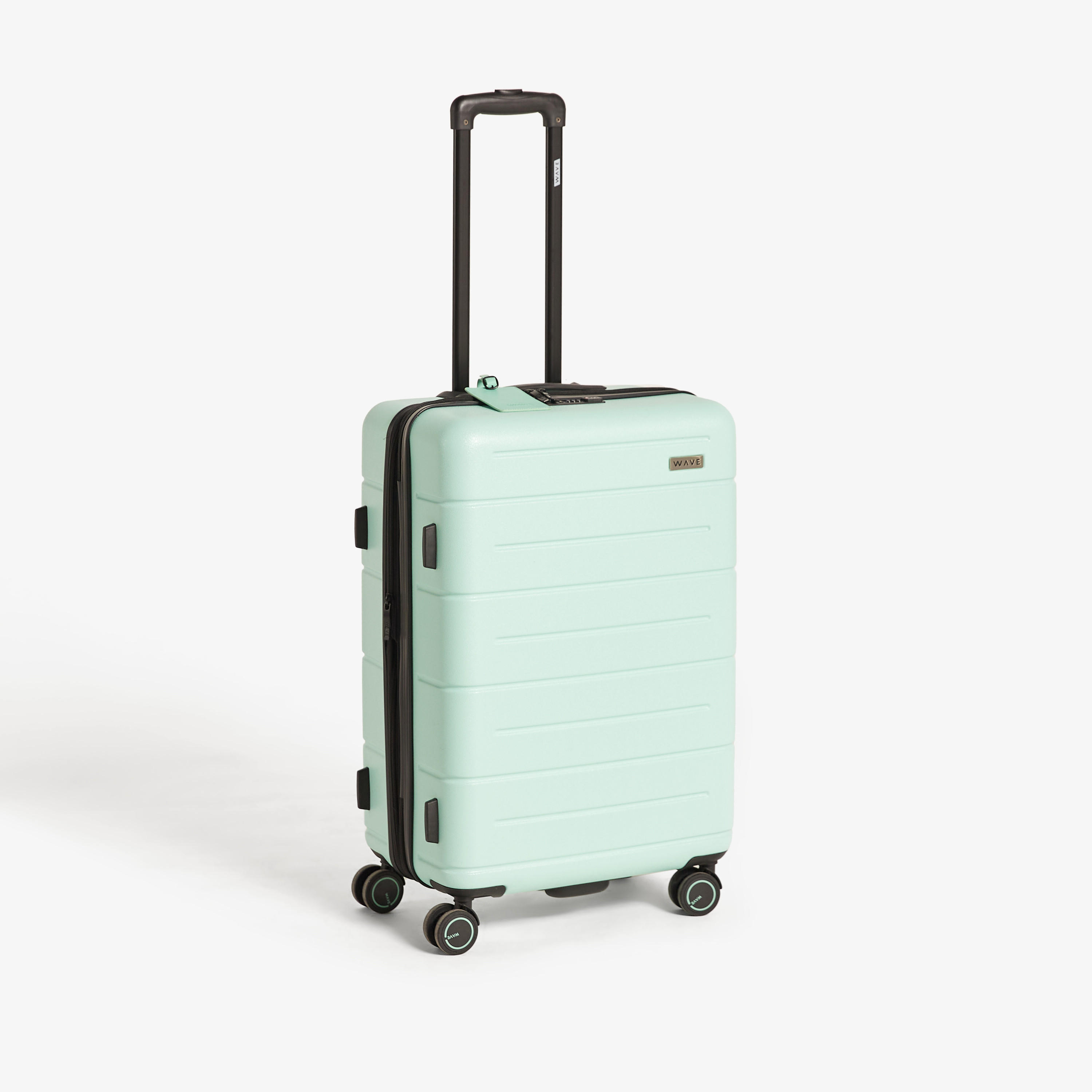 شنطة سفر ترولي صلبة بارزة الملمس بمقبض قابل للسحب من ويف - شنطة شحن 24 بوصة -travel-luggagesandbags-luggage-image-1