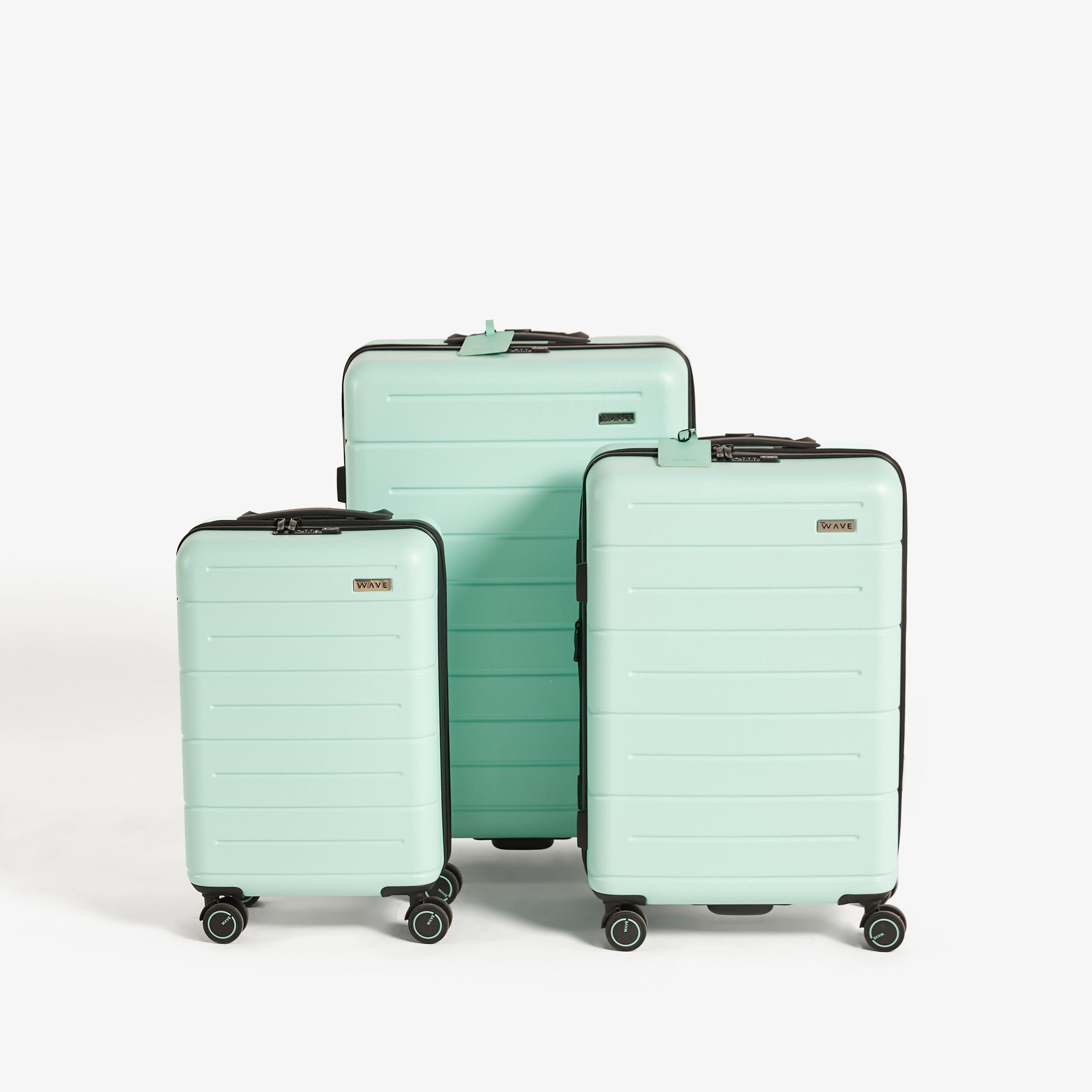 شنطة سفر ترولي صلبة بارزة الملمس بمقبض قابل للسحب من ويف - شنطة شحن 24 بوصة -travel-luggagesandbags-luggage-image-2