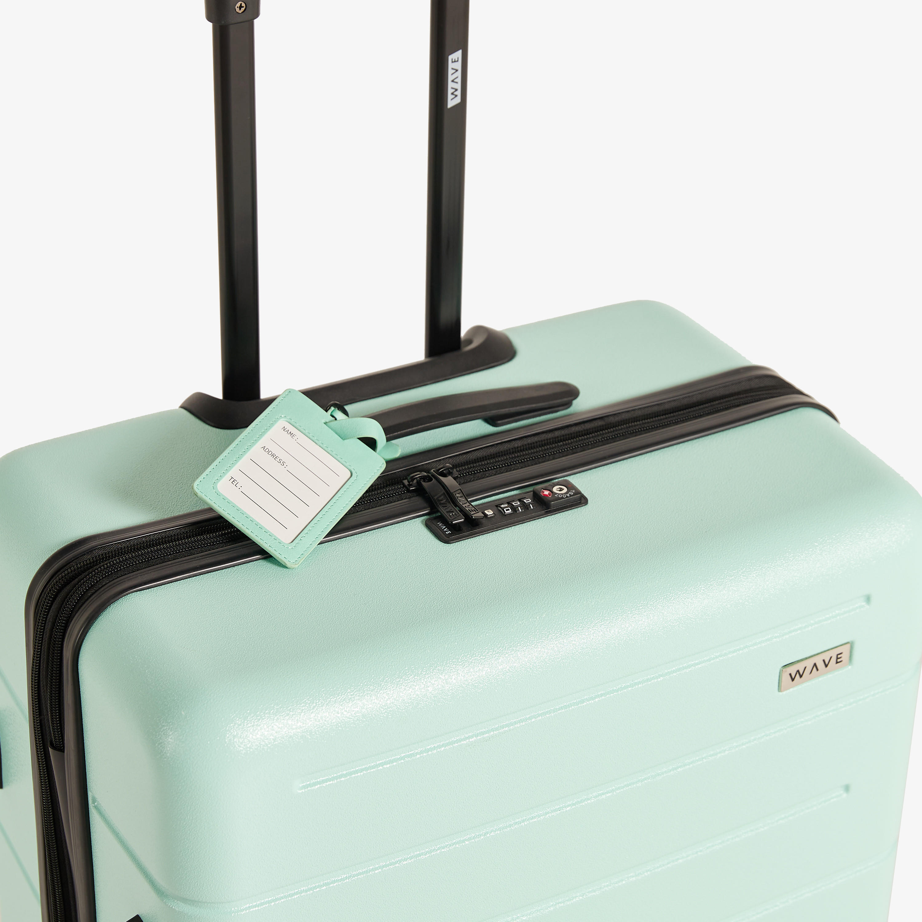 شنطة سفر ترولي صلبة بارزة الملمس بمقبض قابل للسحب من ويف - شنطة شحن 24 بوصة -travel-luggagesandbags-luggage-image-3