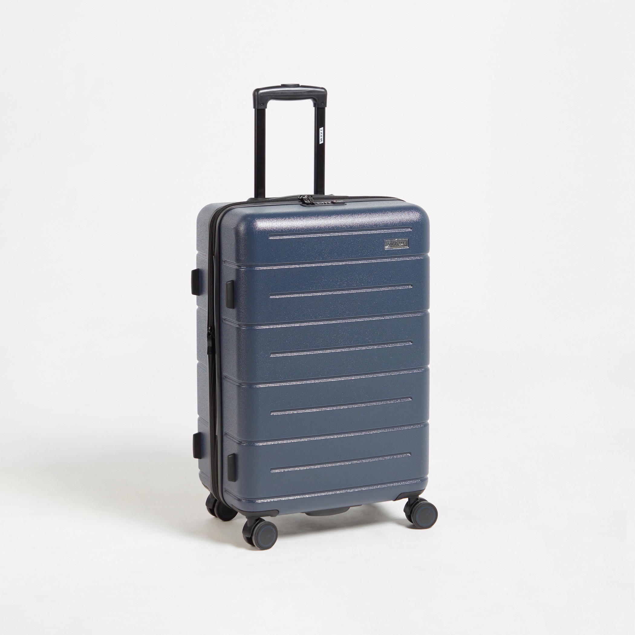 شنطة سفر ترولي صلبة بارزة الملمس بمقبض قابل للسحب من ويف - شنطة شحن 24 بوصة -travel-luggagesandbags-luggage-image-1