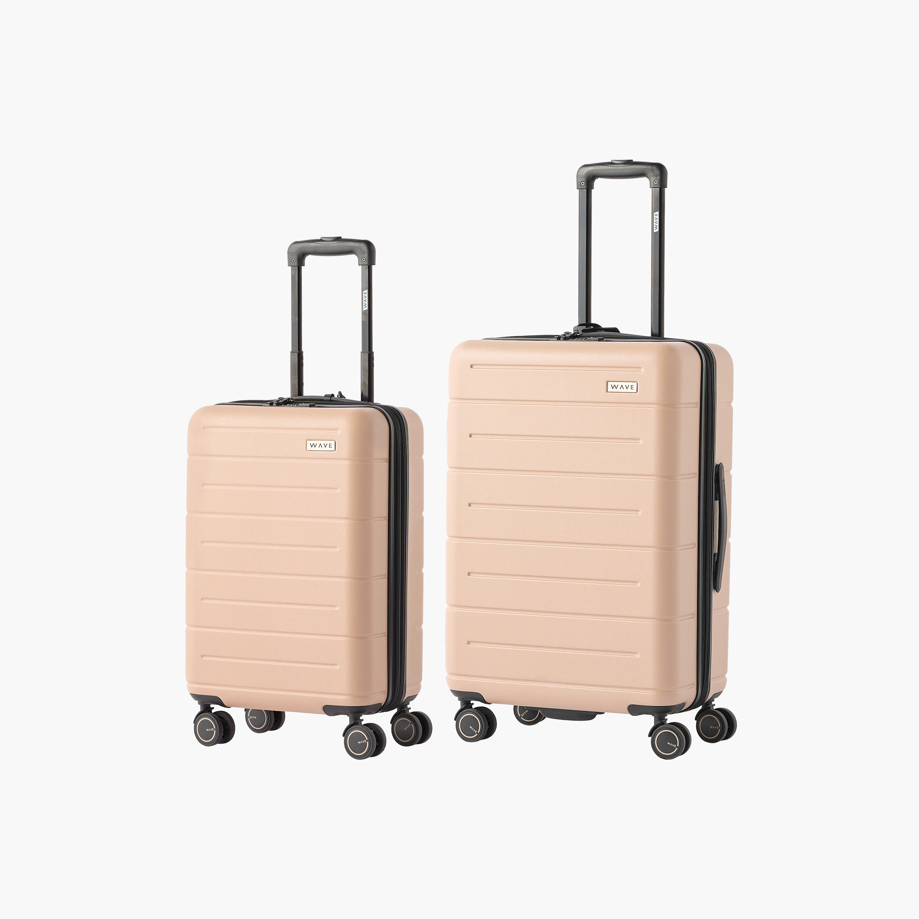 WAVE Textured Hardcase Luggage Trolley with Retractable Handle - 20 inches Cabin Bag-travel-luggagesandbags-luggage-image-11