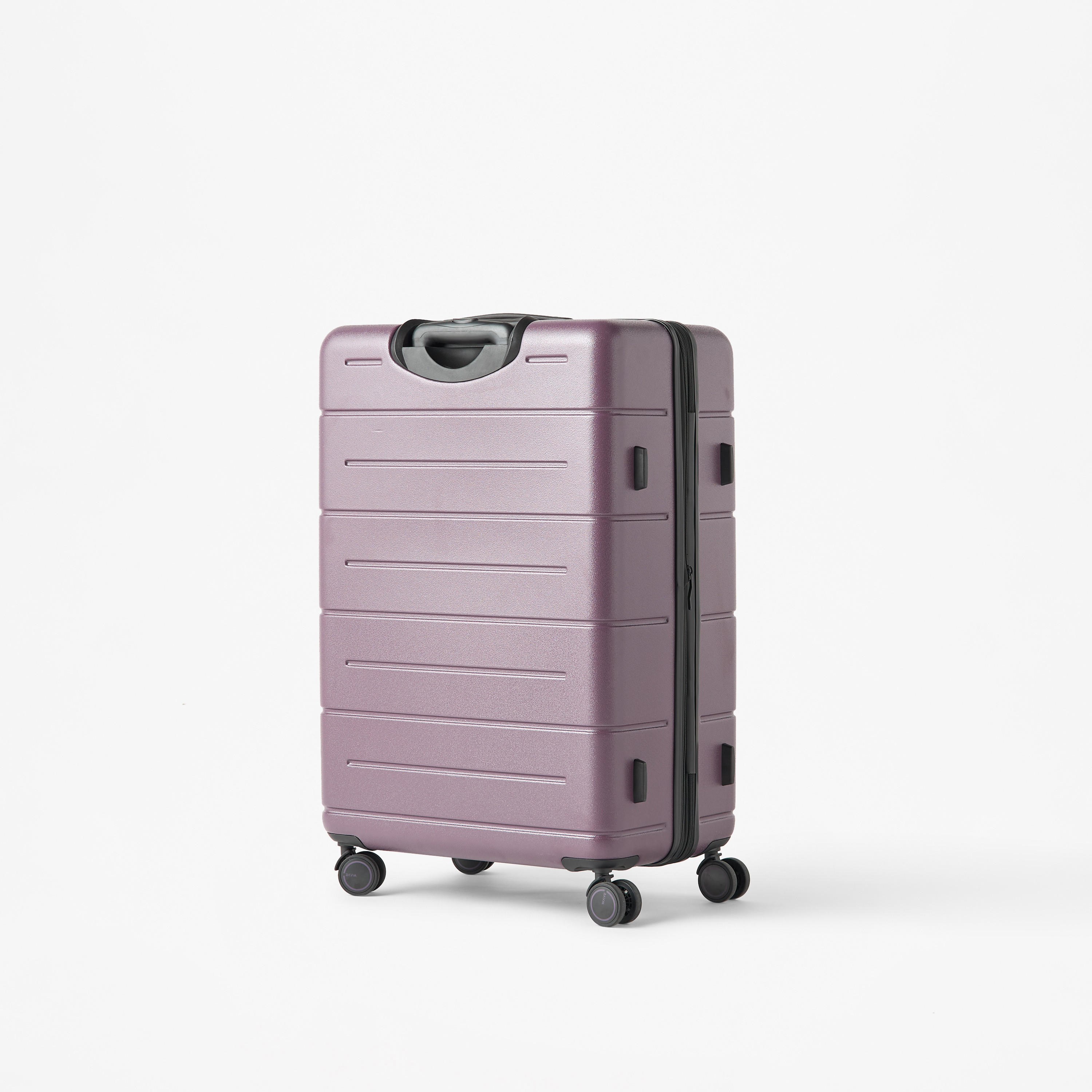 WAVE Textured Hardcase Luggage Trolley Bag with Retractable Handle-travel-luggagesandbags-luggage-image-3