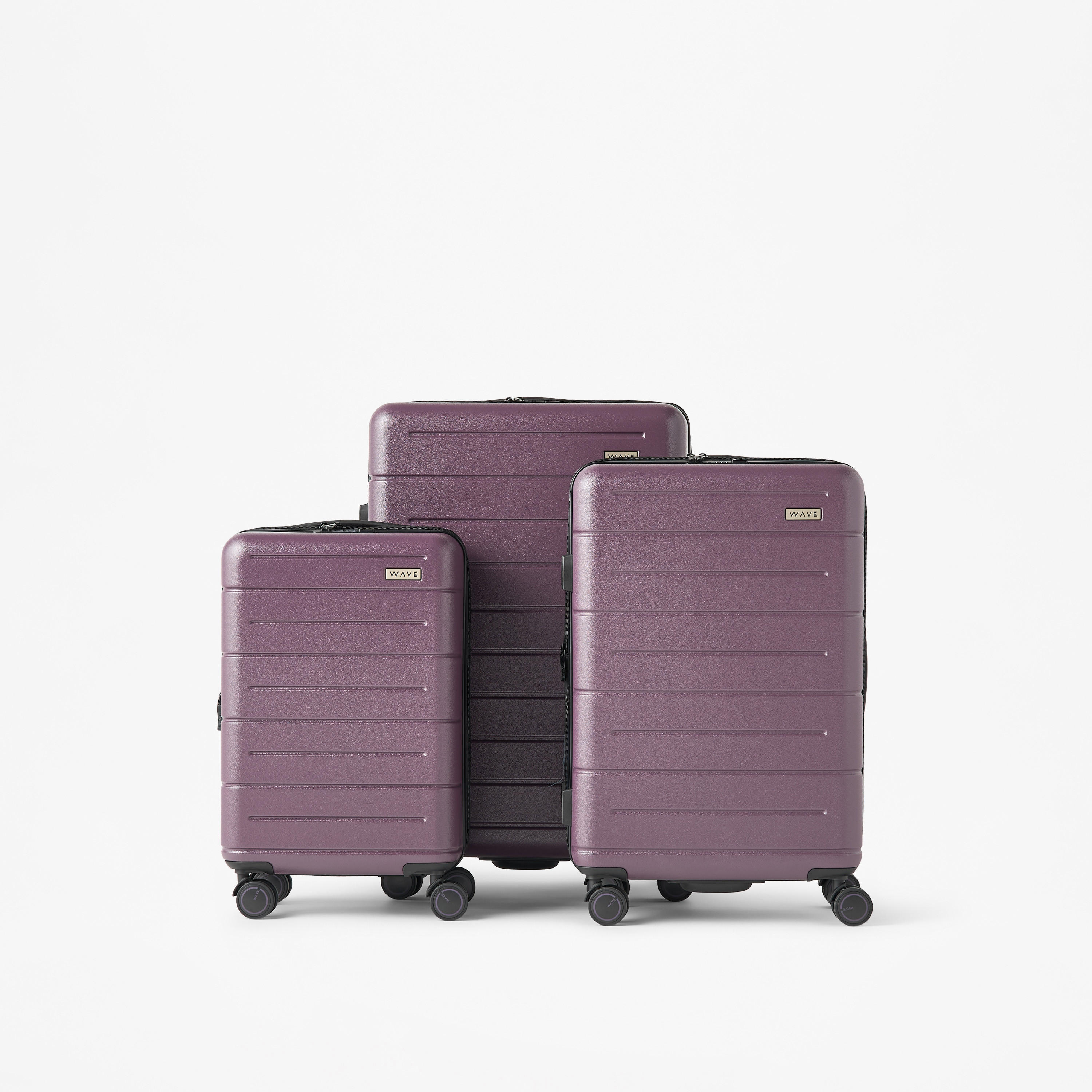 شنطة سفر ترولي صلبة بارزة الملمس بمقبض قابل للسحب من ويف-travel-luggagesandbags-luggage-image-6