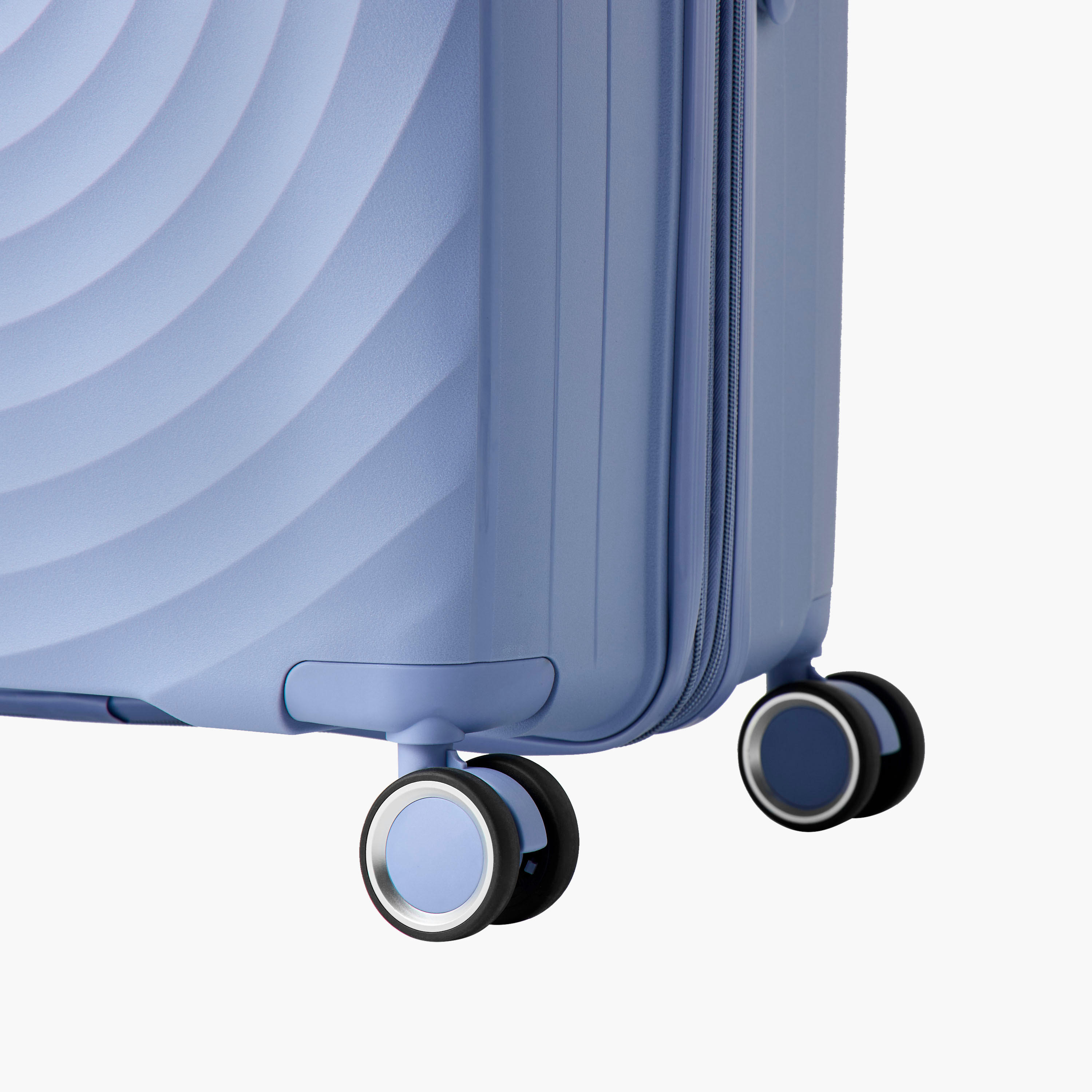 WAVE Textured Hardcase Trolley Bag with Retractable Handle - 24 Inches Check-in Bag-travel-luggagesandbags-luggage-image-7