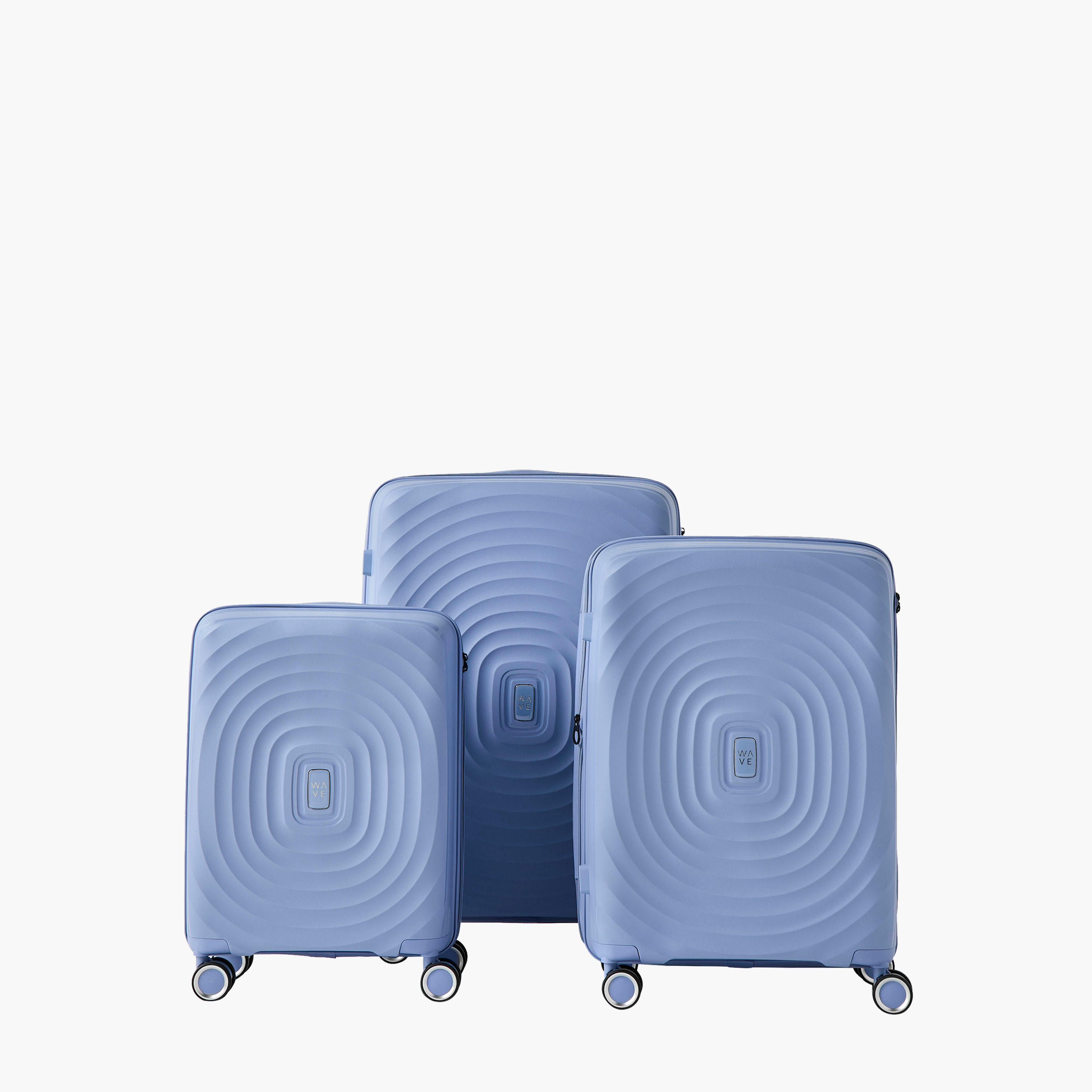 WAVE Textured Hardcase Trolley Bag with Retractable Handle - 24 Inches Check-in Bag-travel-luggagesandbags-luggage-image-9