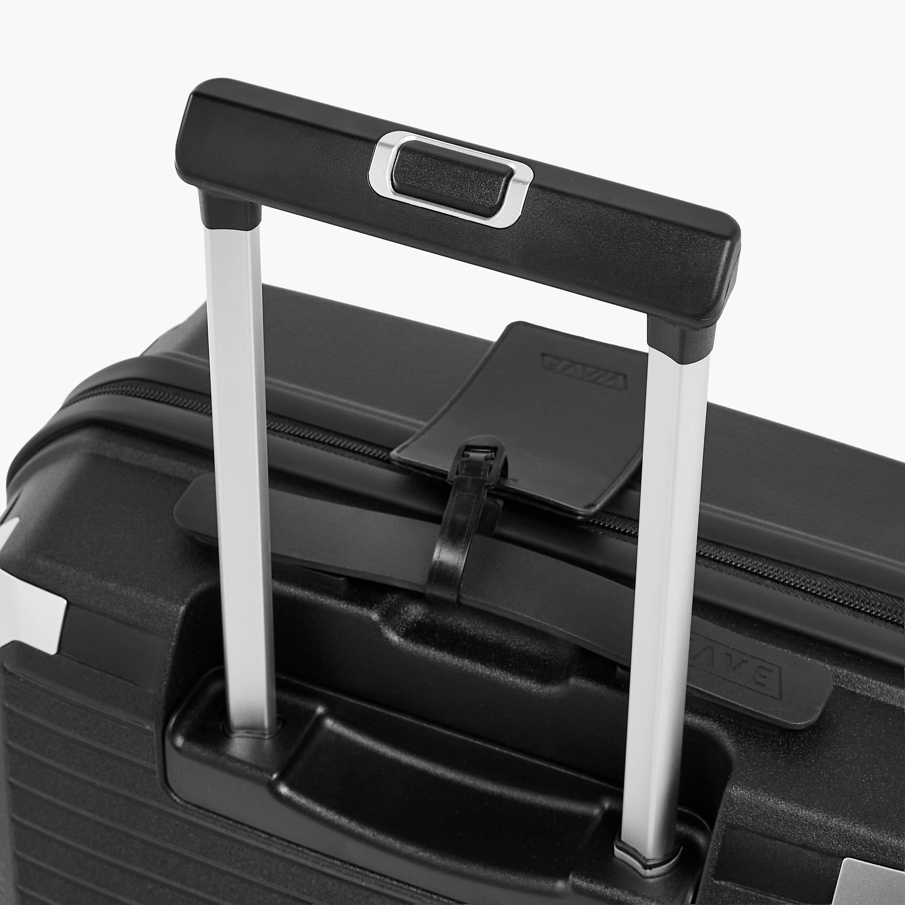 WAVE Textured Hardcase Trolley Bag with Retractable Handle-travel-luggagesandbags-luggage-image-6