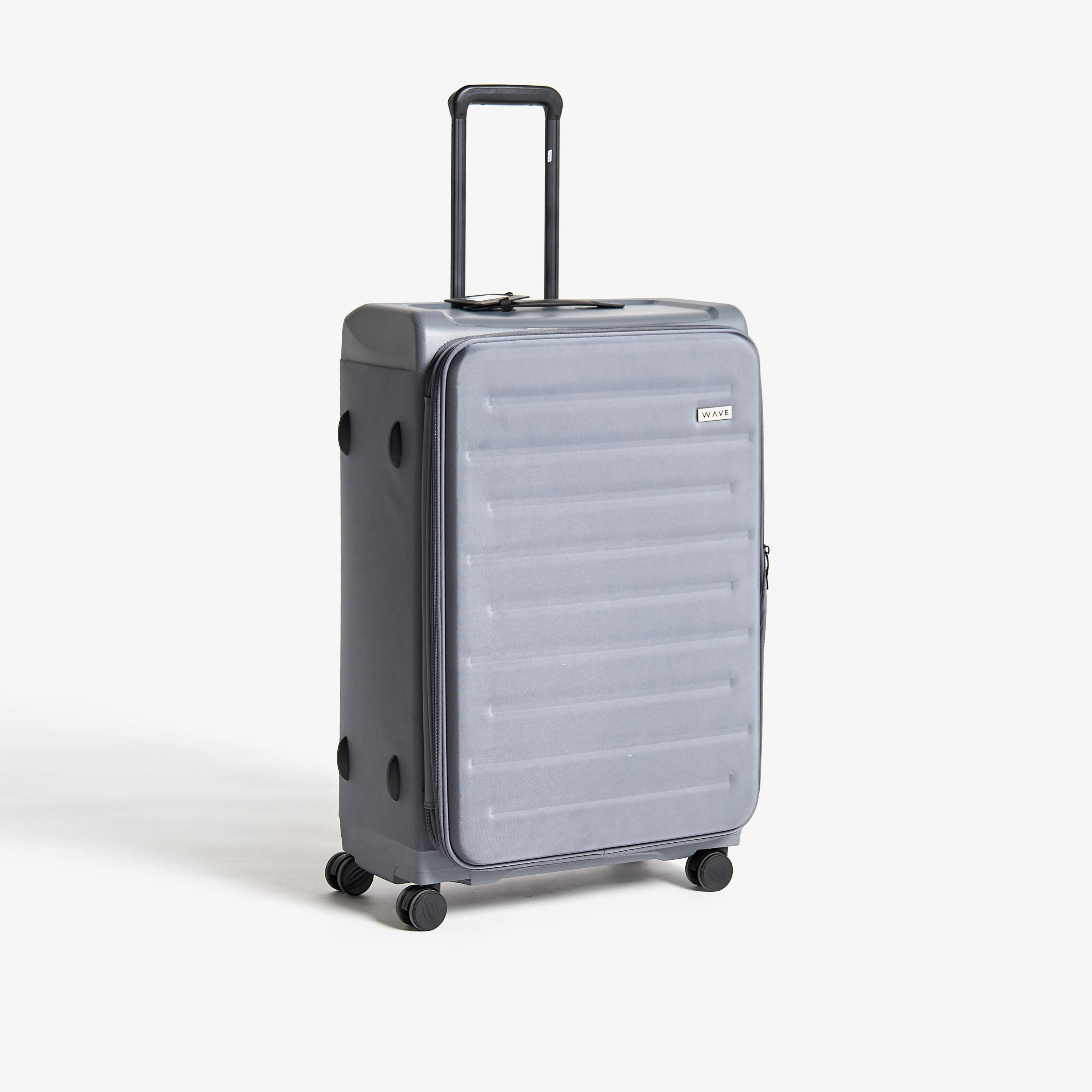 WAVE Textured Softcase Luggage Trolley Bag with Retractable Handle-travel-luggagesandbags-luggage-image-1