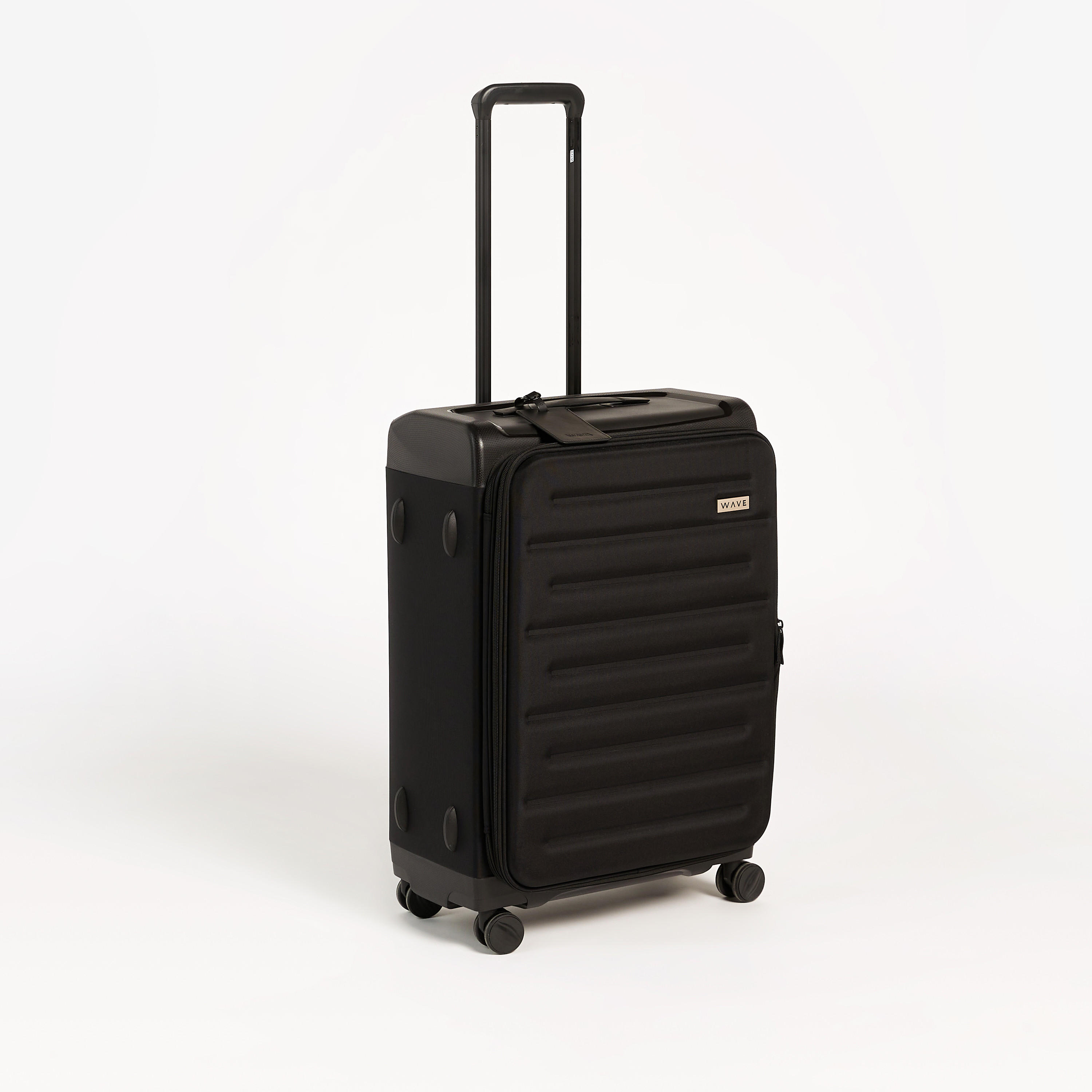 WAVE Textured Softcase Luggage Trolley Bag with Retractable Handle-travel-luggagesandbags-luggage-image-1