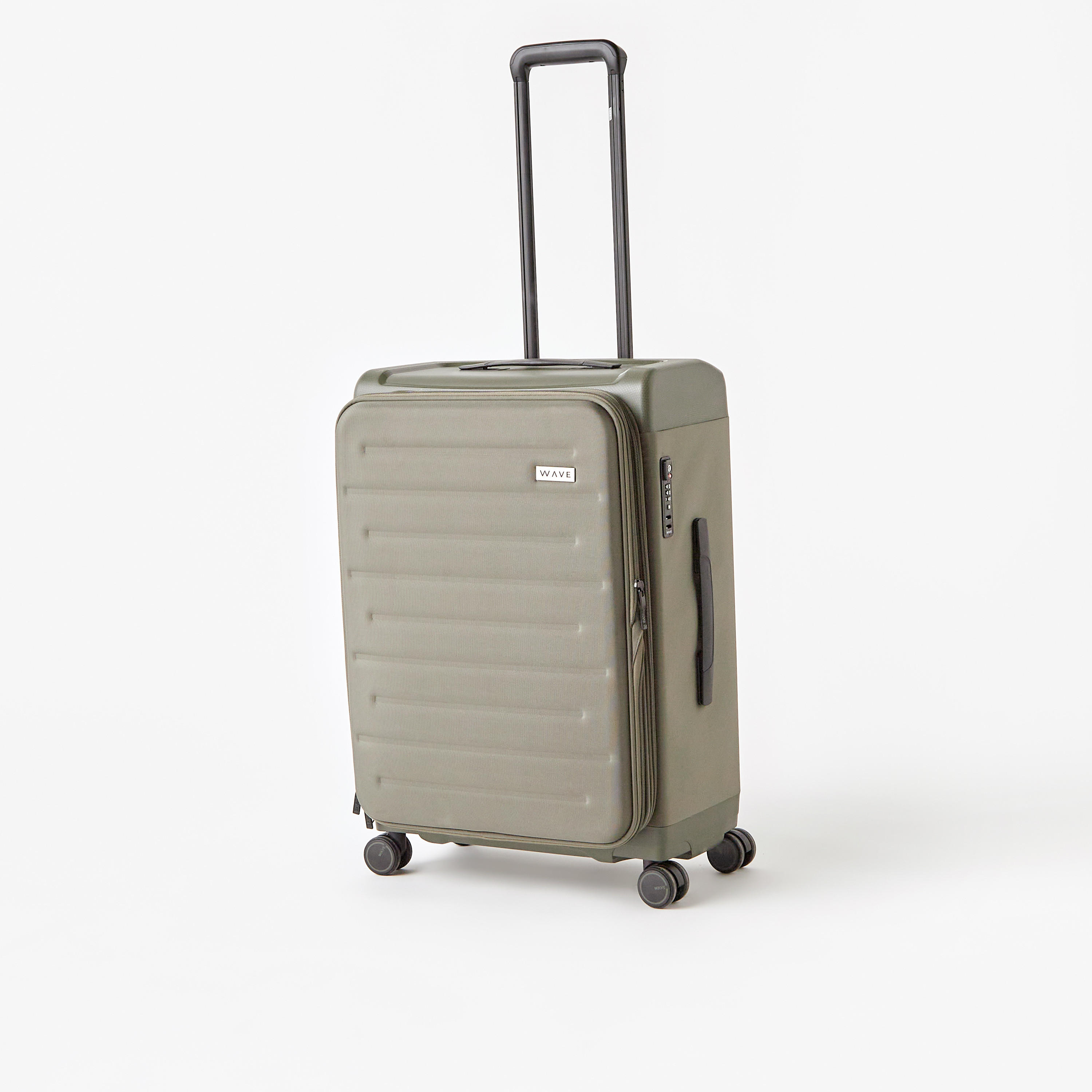 WAVE Textured Softcase Luggage Trolley Bag with Retractable Handle-travel-luggagesandbags-luggage-image-2