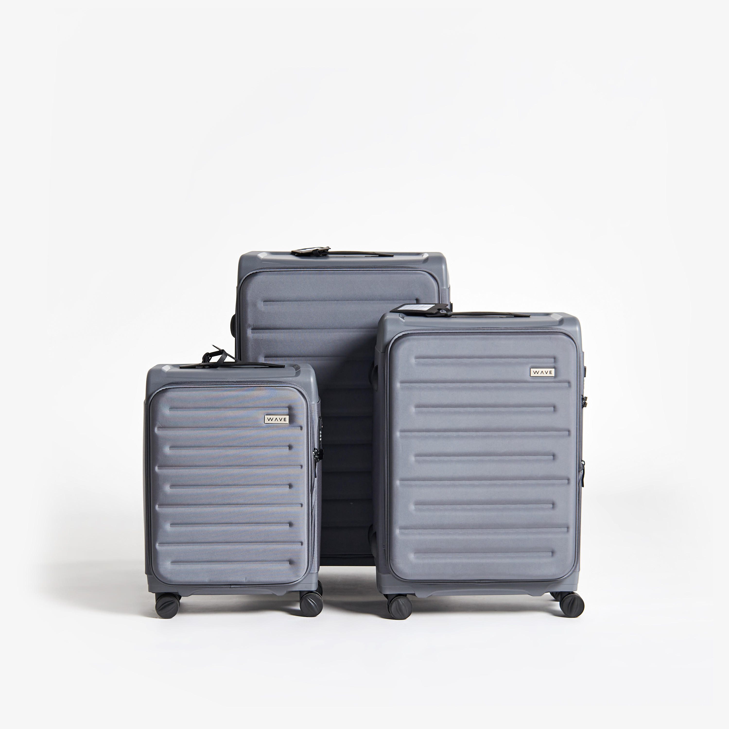 شنطة سفر ترولي ناعمة بارزة الملمس بمقبض قابل للسحب من ويف - شنطة مقصورة 20 بوصة -travel-luggagesandbags-luggage-image-3