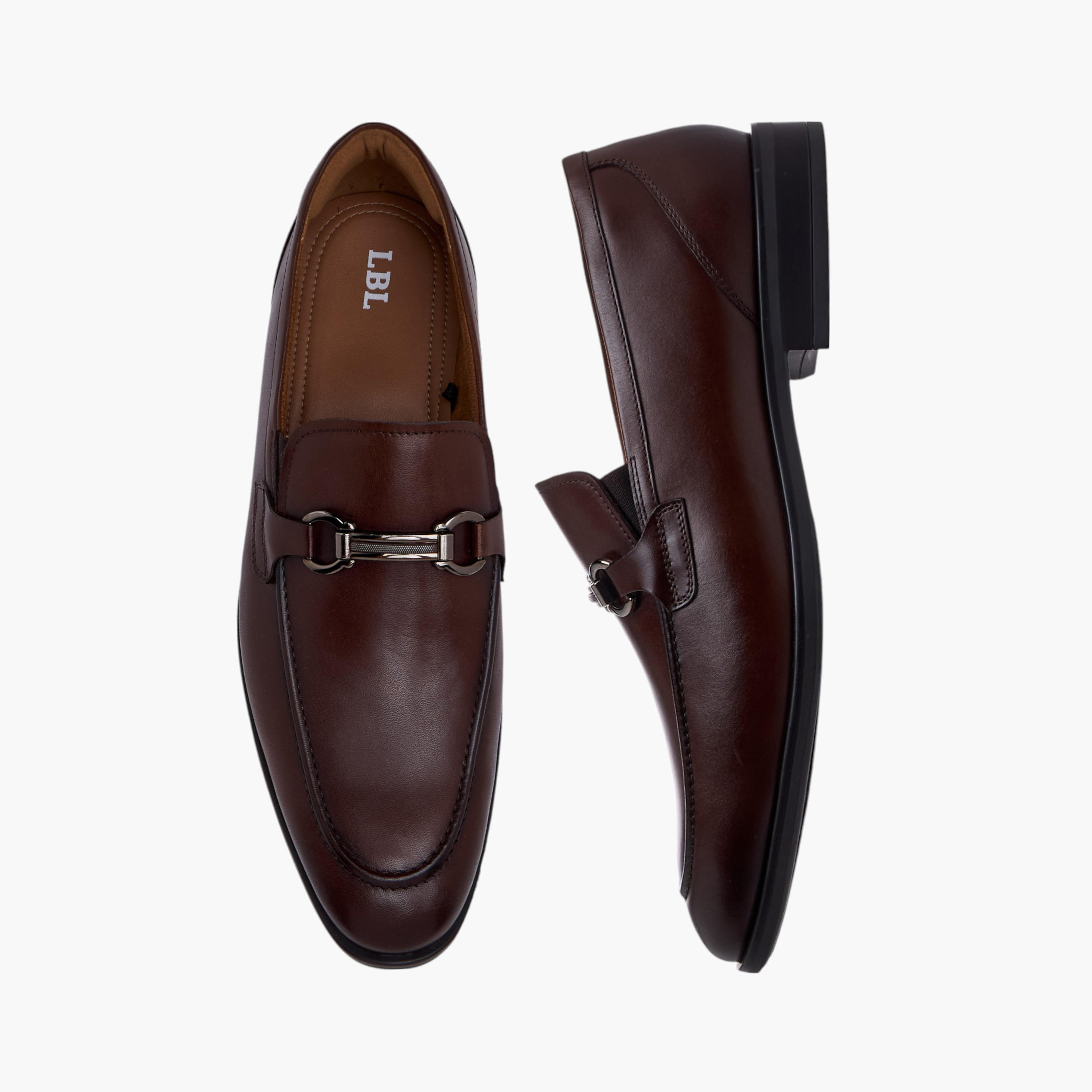 LBL by Shoexpress Metal Accent Slip-On Loafers-men-shoes-loafersandmoccasins-image-1