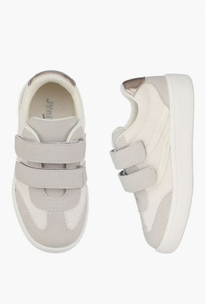 Juniors Girls Hook & Loop Ankle Sneakers-girls-shoes-sneakers-image-1
