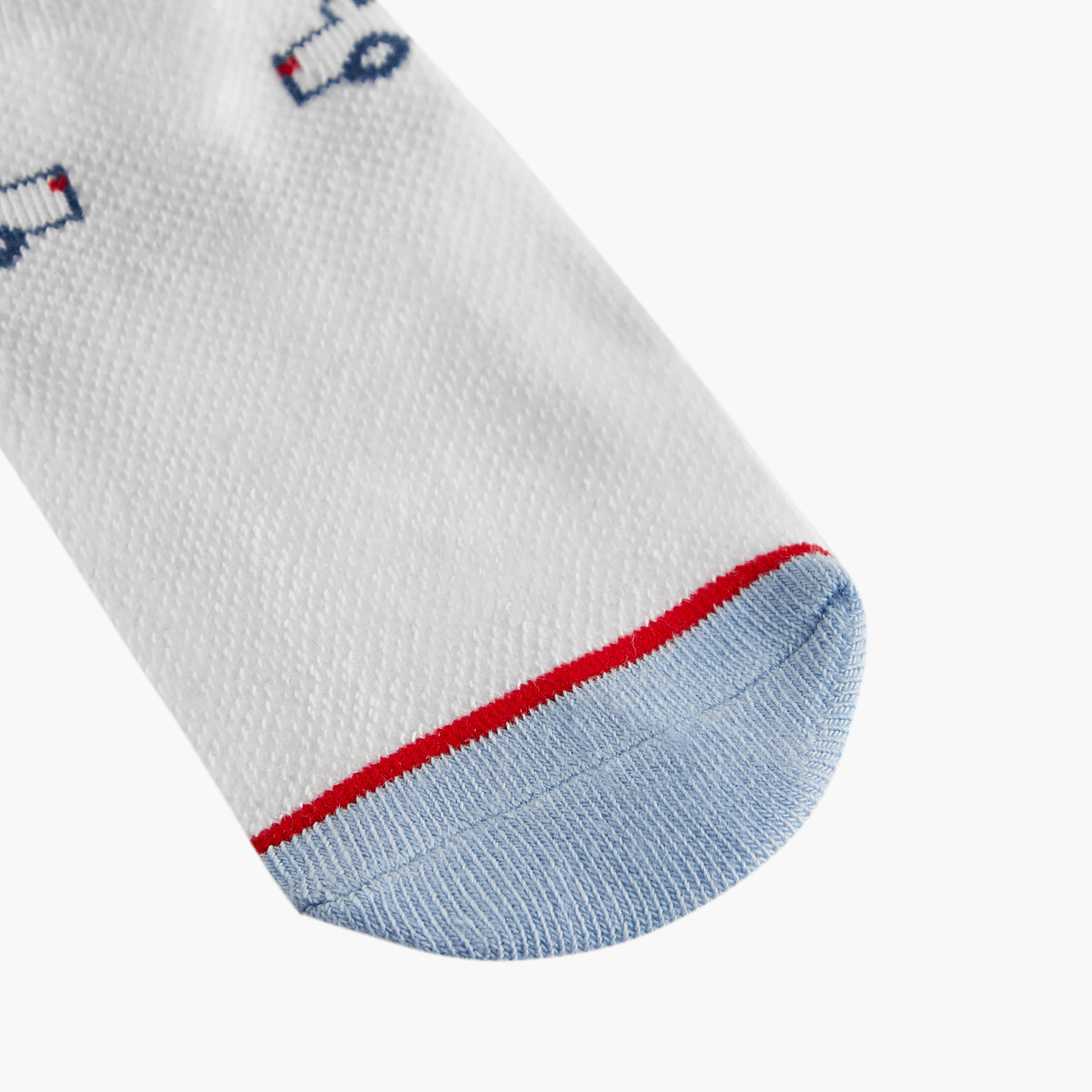 Barefeet Car Print Ankle Length Socks - Set of 5-baby-girls-accessories-socks-image-5