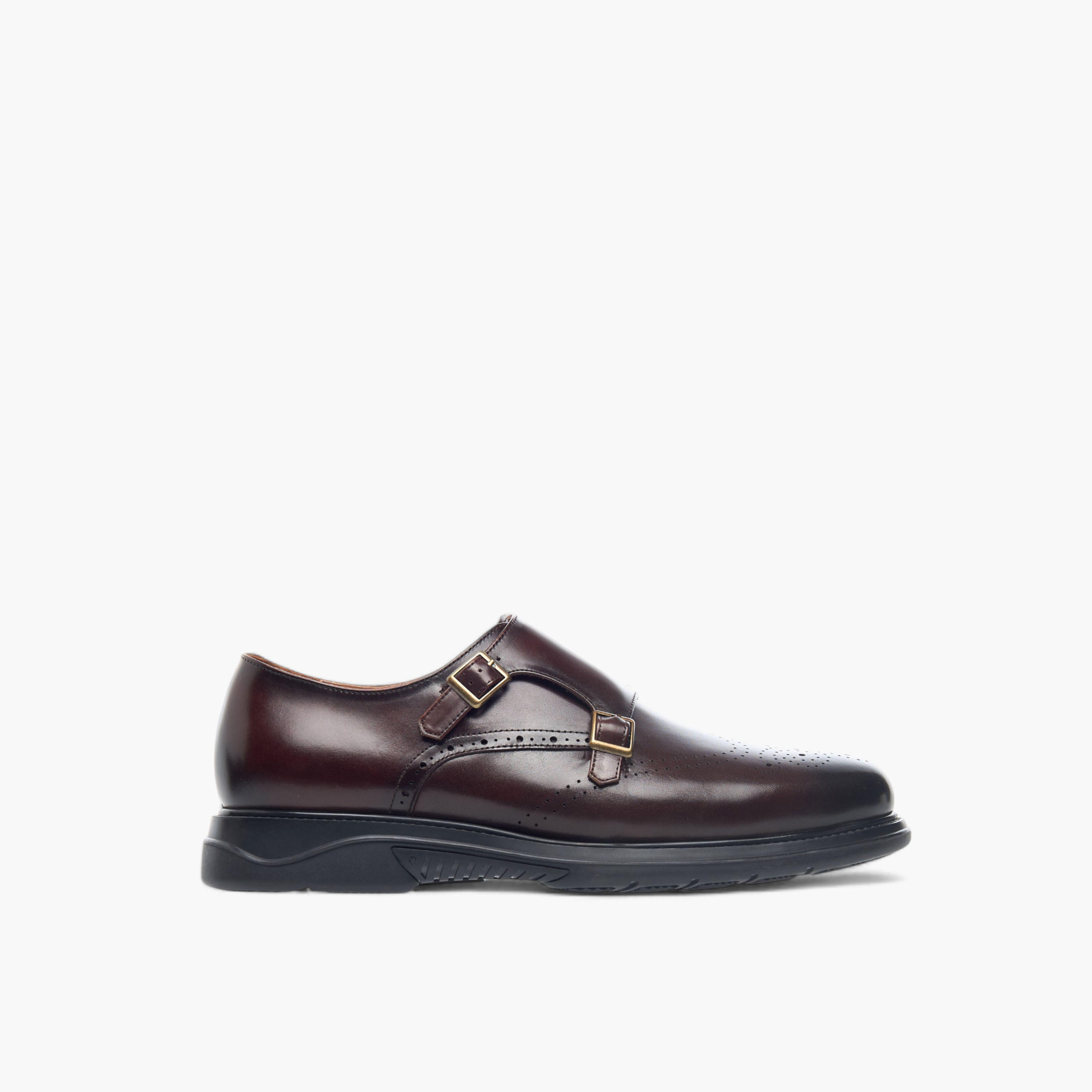 حذاء مونك جلد بارز الملمس سهل الارتداء من لو كونفورت-men-shoes-formalshoes-image-3