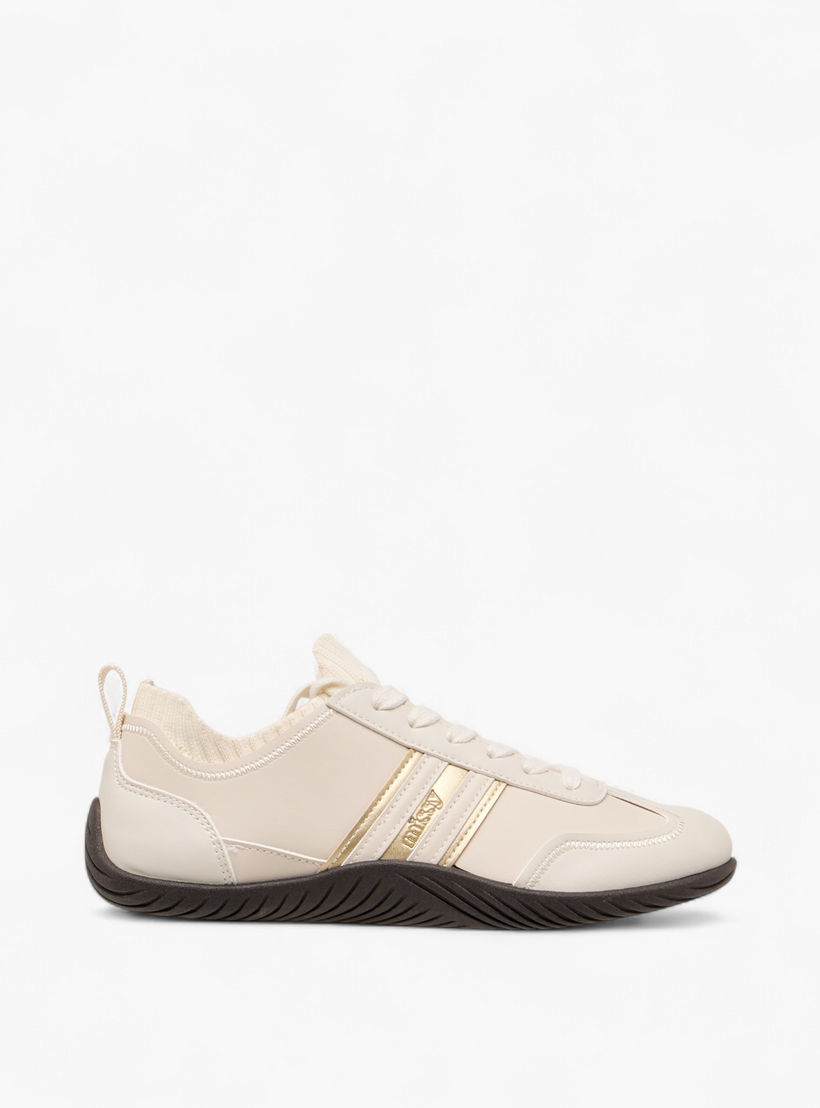 حذاء سنيكرز برباط إغلاق مع لسان سحب من ميسي-women-shoes-sneakers-image-3
