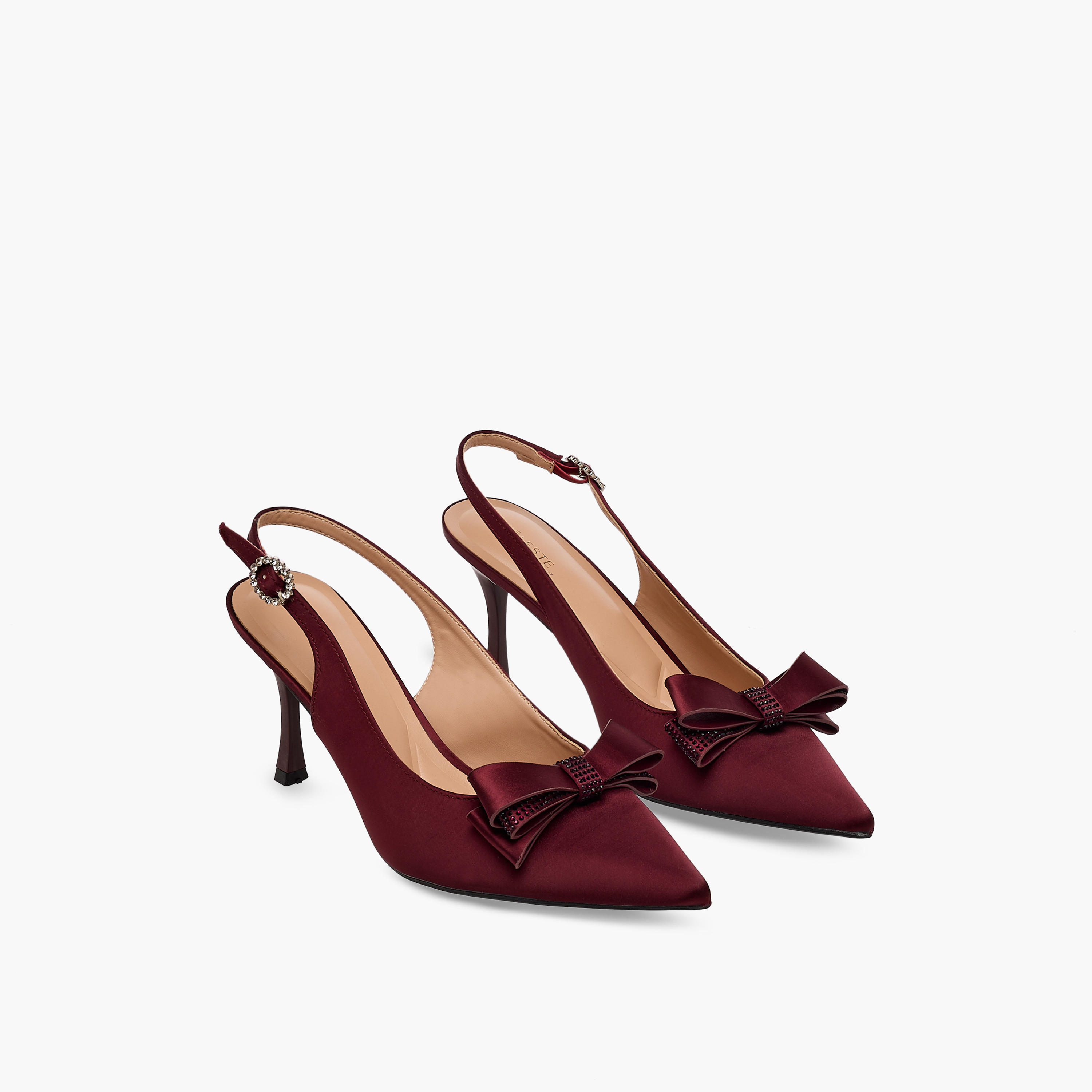 Celeste Women Bow Embellished Stiletto Heel Shoes-women-shoes-heels-image-1