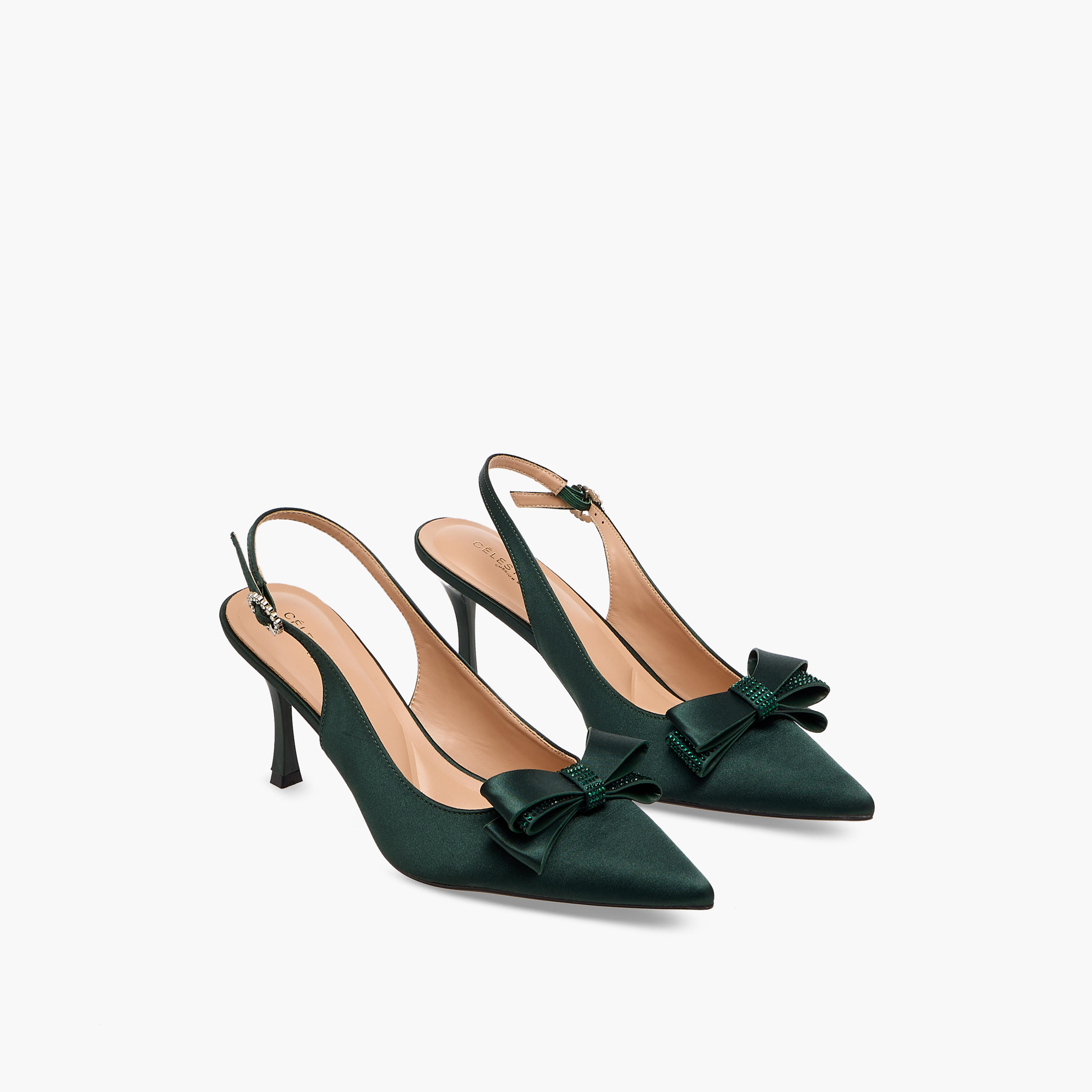 Celeste Women Bow Embellished Stiletto Heel Shoes-women-shoes-heels-image-1