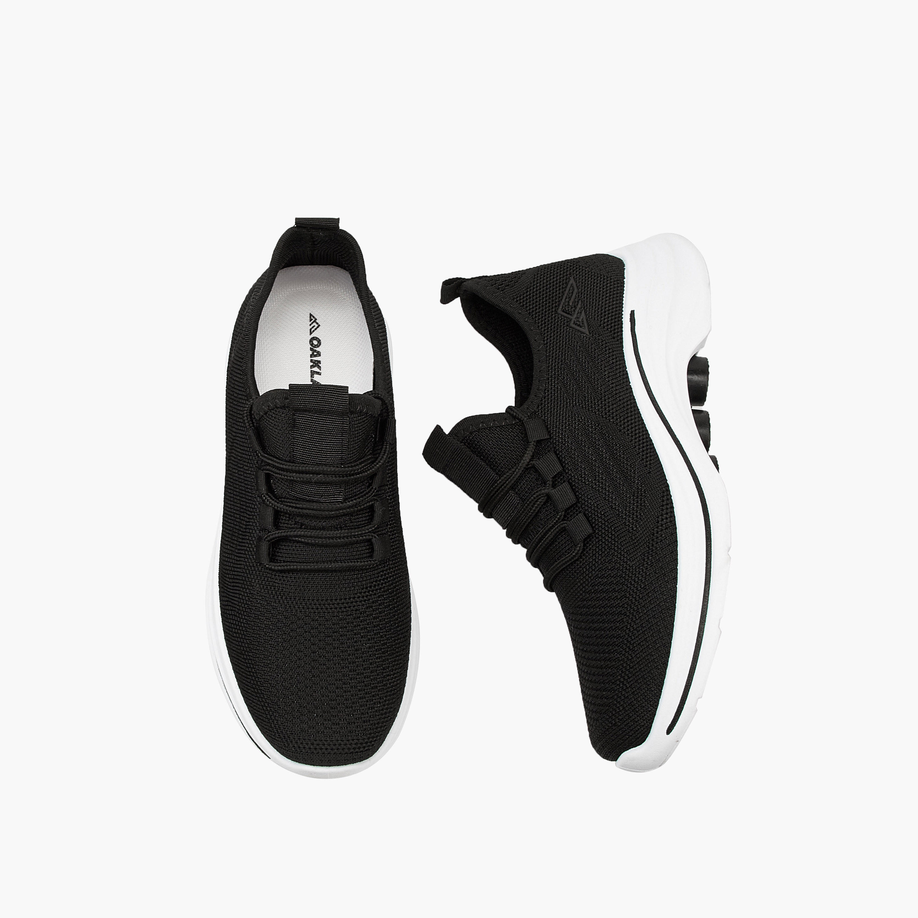 Oaklan by Shoexpress Lace-Up Sports Shoes with Pull Tab-women-shoes-sneakers-image-1