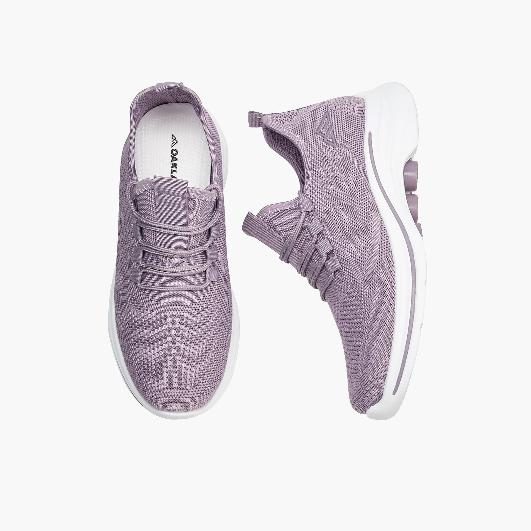 Oaklan by Shoexpress Lace-Up Sports Shoes with Pull Tab-women-shoes-sneakers-image-1