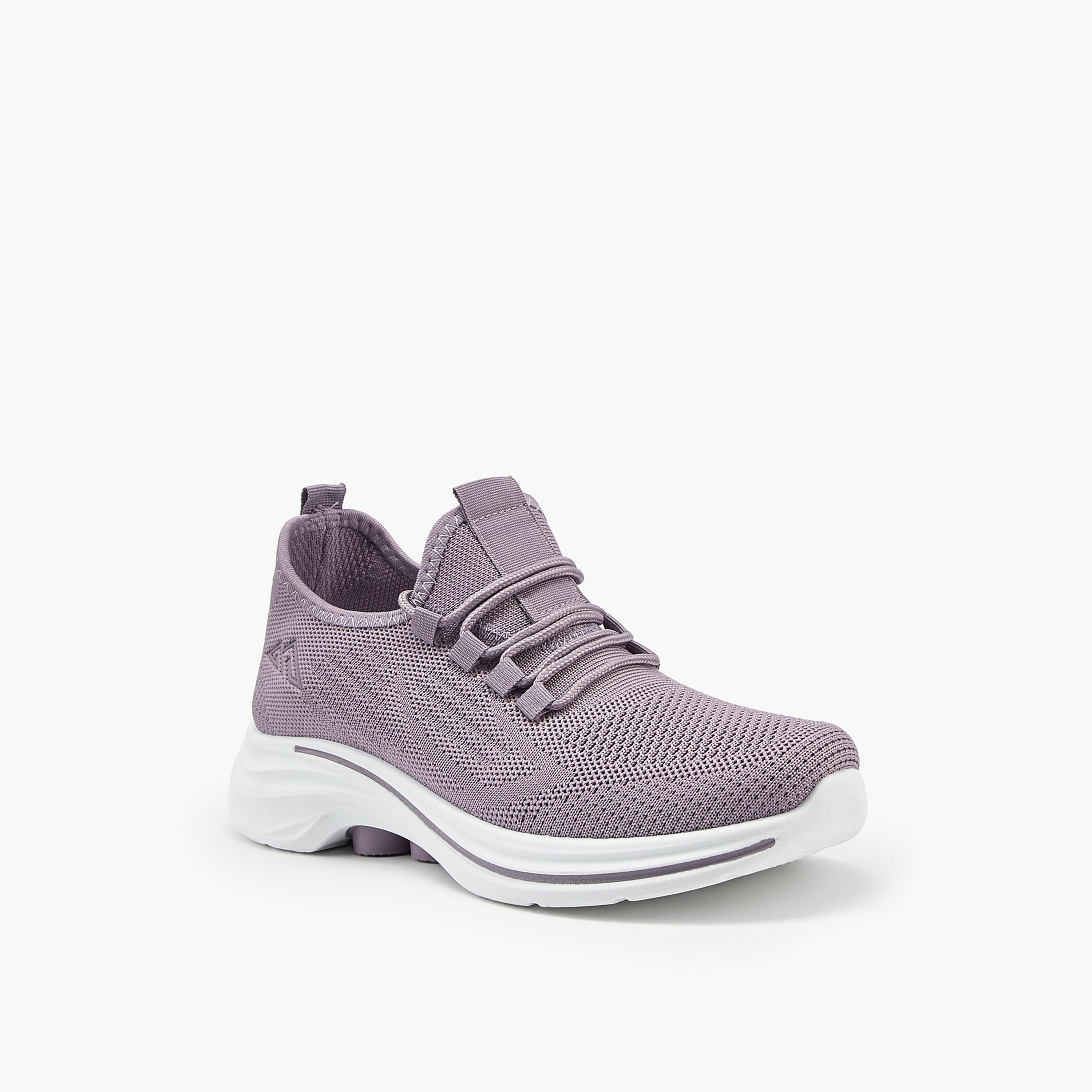 Oaklan by Shoexpress Lace-Up Sports Shoes with Pull Tab-women-shoes-sneakers-image-3