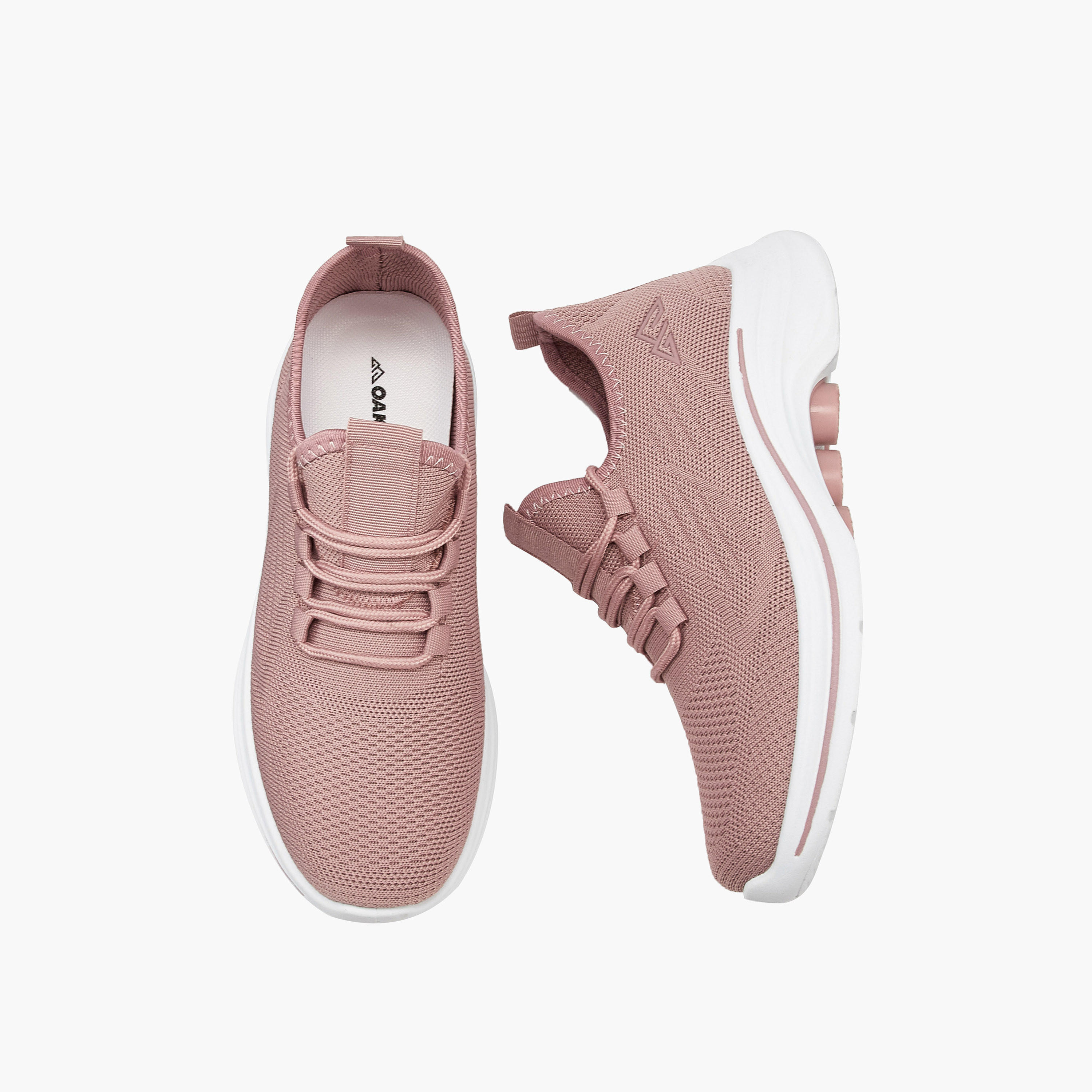 Oaklan by Shoexpress Lace-Up Sports Shoes with Pull Tab-women-shoes-sneakers-image-1