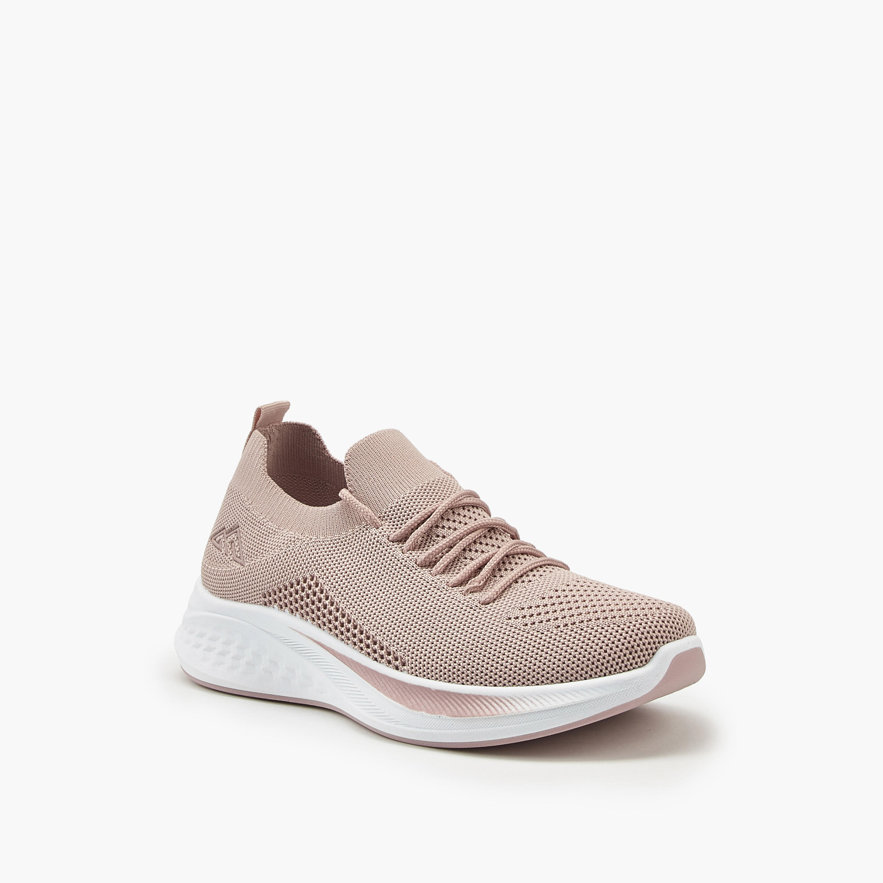 Oaklan by Shoexpress Lace-Up Sports Shoes with Pull Tab-women-shoes-sneakers-image-2