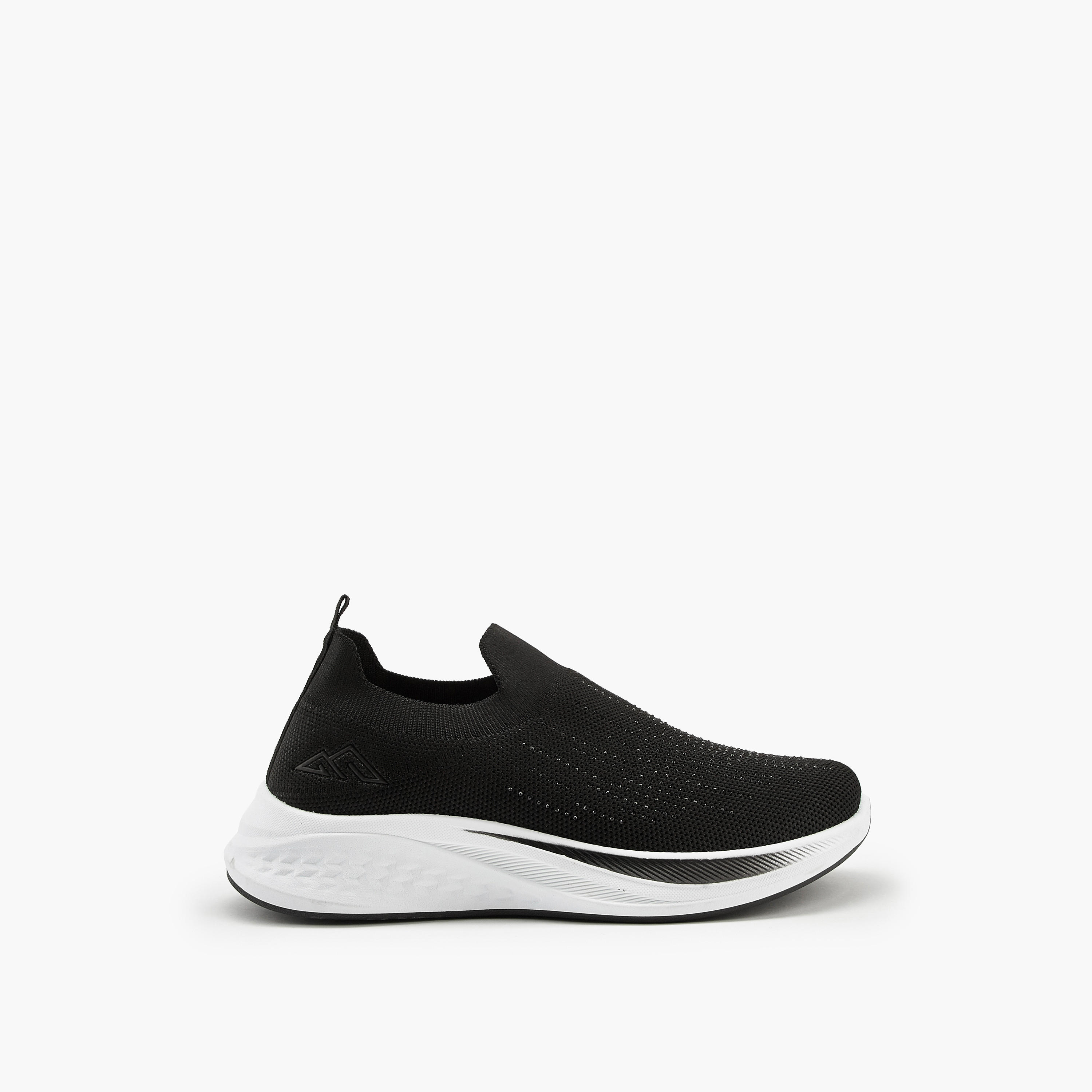 Oaklan by Shoexpress Embellished Slip-On Sports Shoes with Pull Tabs-sports-women-shoes-image-3