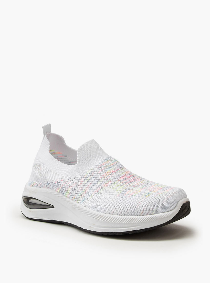 Oaklan by Shoexpress Textured Slip-On Sports Shoes-women-shoes-sneakers-image-2