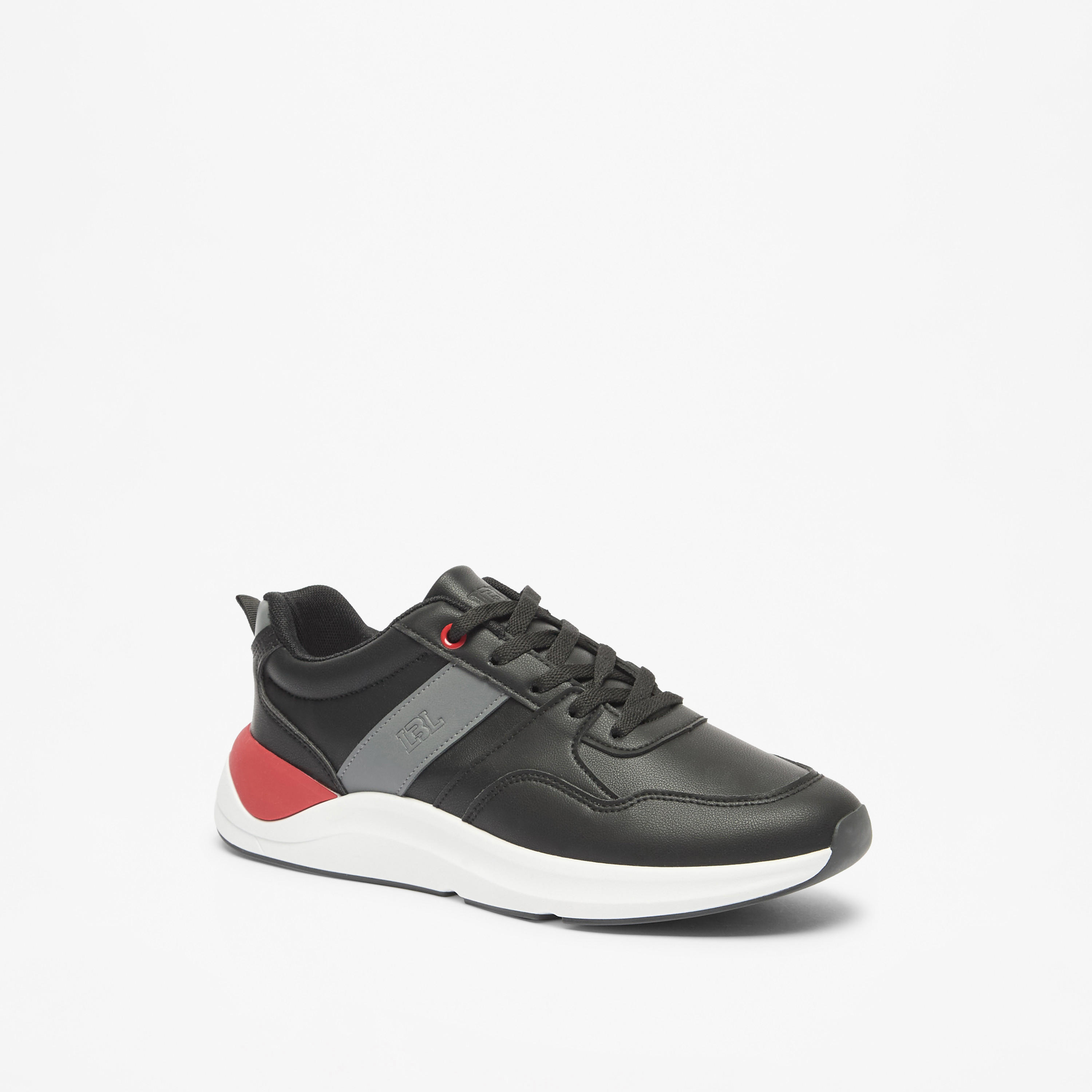 LBL by Shoexpress Colourblock Sneakers with Lace-Up Closure-men-shoes-sneakers-image-6