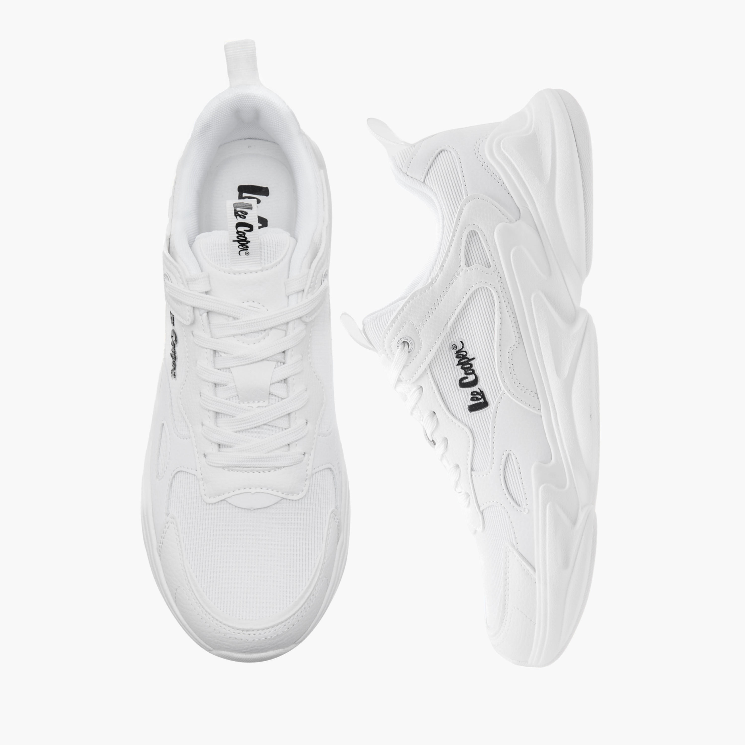 حذاء رياضي بألواح ورباط إغلاق للرجال من لي كوبر-sports-men-shoes-image-1